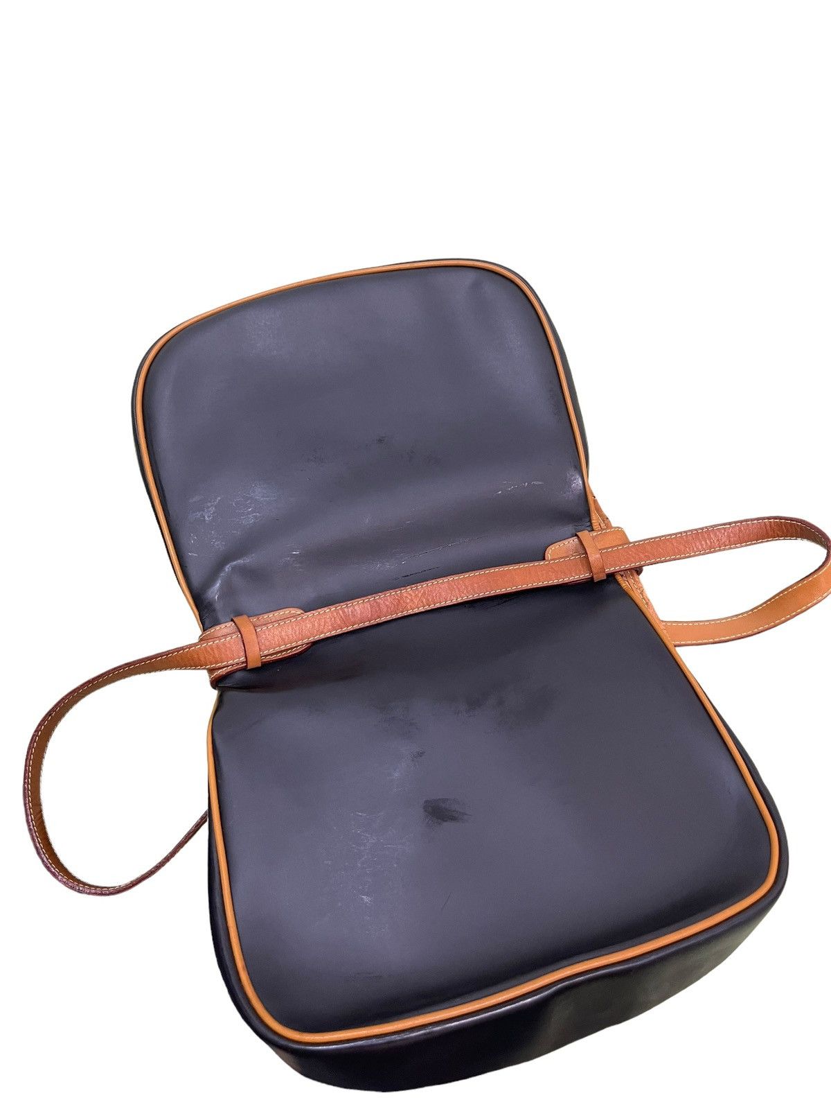 Genuine Leather Full Leather Patina Vtg Alice Italy Shoulder Bag 2🟩 Size ONE SIZE - 19 Thumbnail