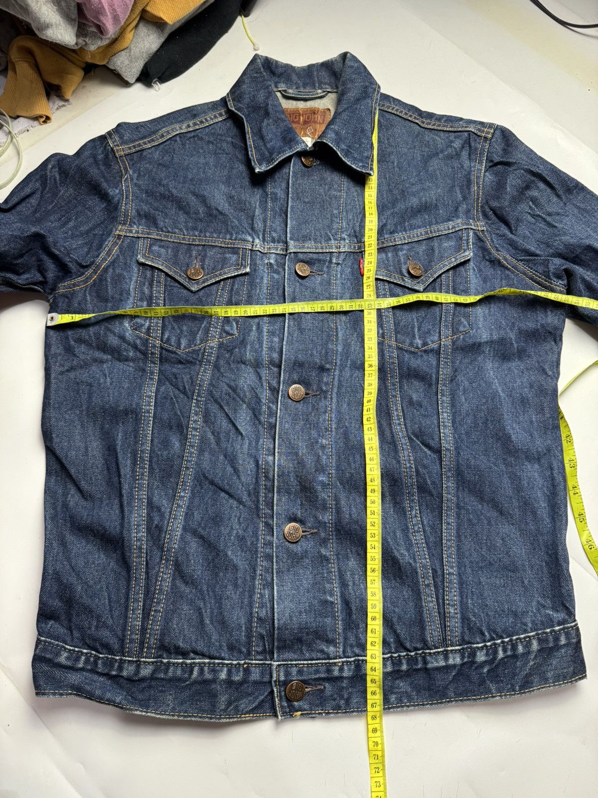 Japanese Brand Big John Denim Jacket Vintage Japanese Size US M / EU 48-50 / 2 - 6 Thumbnail