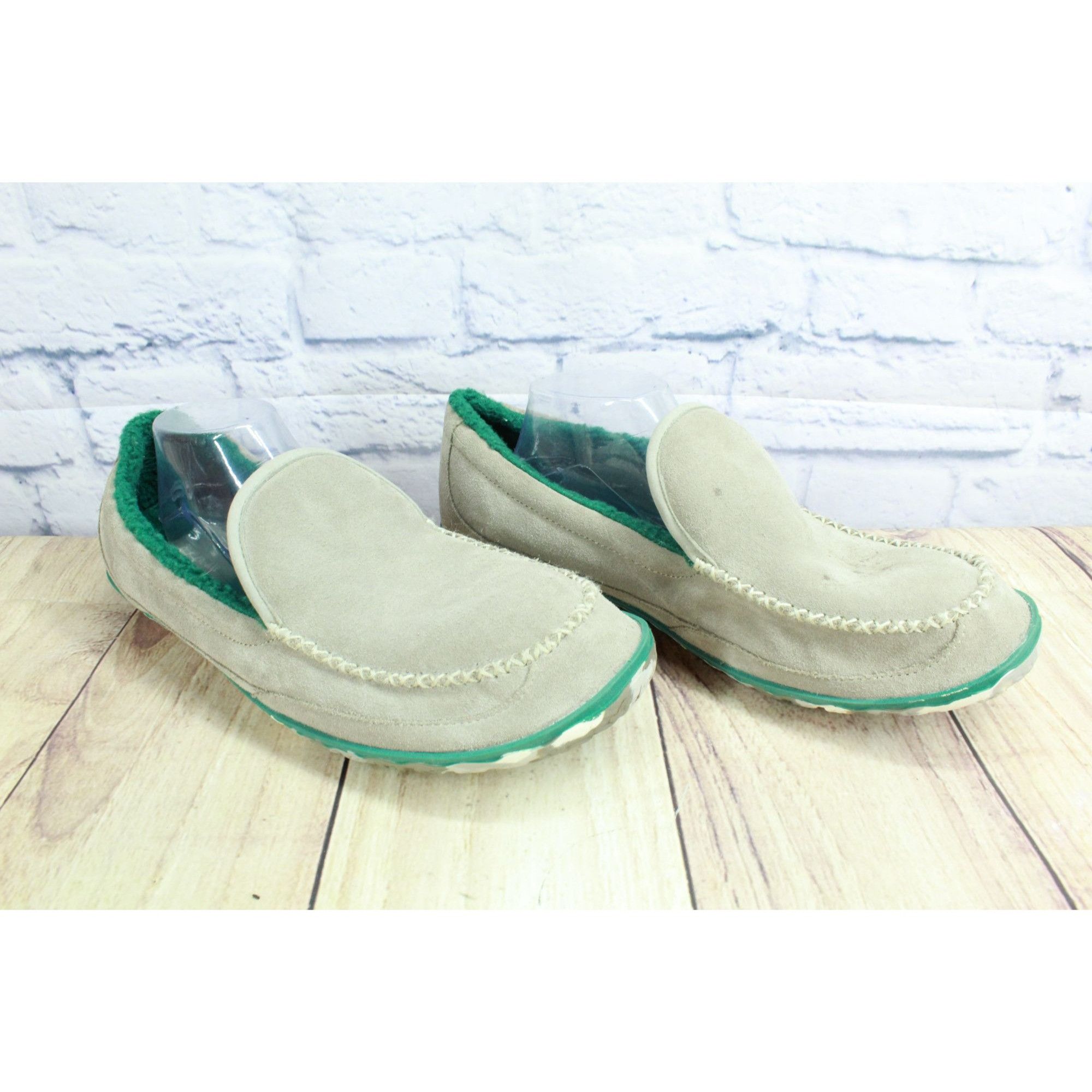 L.L. Bean LL Bean Fleece Lined Mountain Moccasins Slippers Size US 13 / EU 46 - 3 Thumbnail