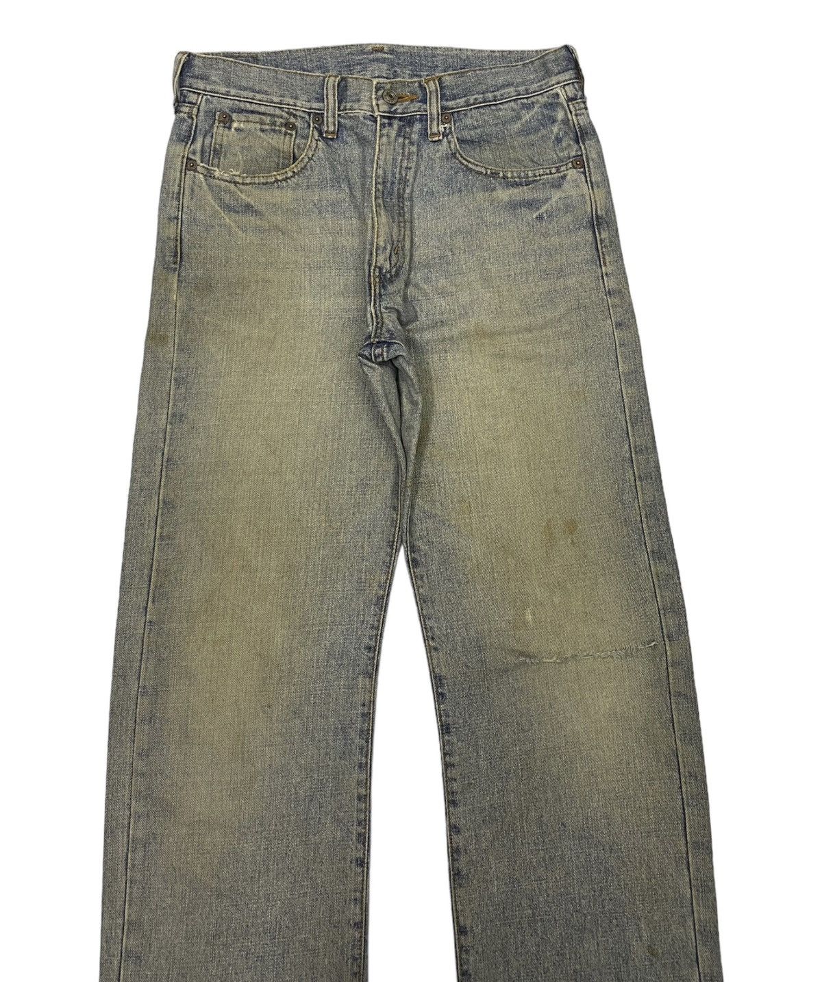 Kapital RUSTY BAGGY🔥BOBSON DISTRESSED DENIM JEANS Size US 30 / EU 46 - 5 Thumbnail