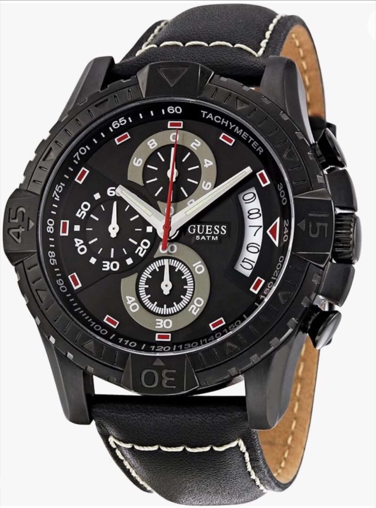 Guess Guess Men’s W18547G1 Activator Chronograph Watch Size 44 - 1 Thumbnail