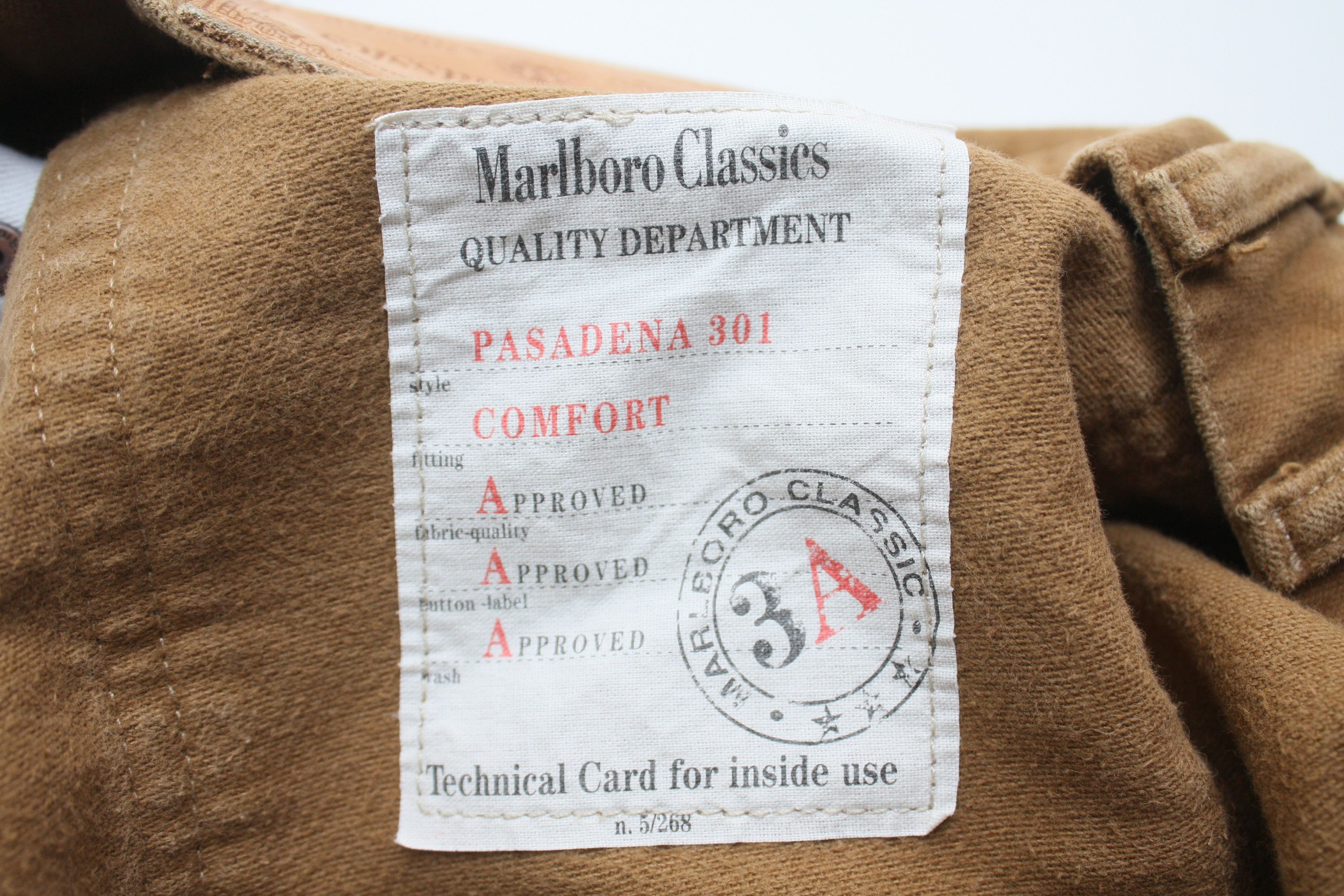 Marlboro Classics Marlboro Classics Mustard Beige Vintage Velvet Pant W34L34 Size US 34 / EU 50 - 10 Thumbnail