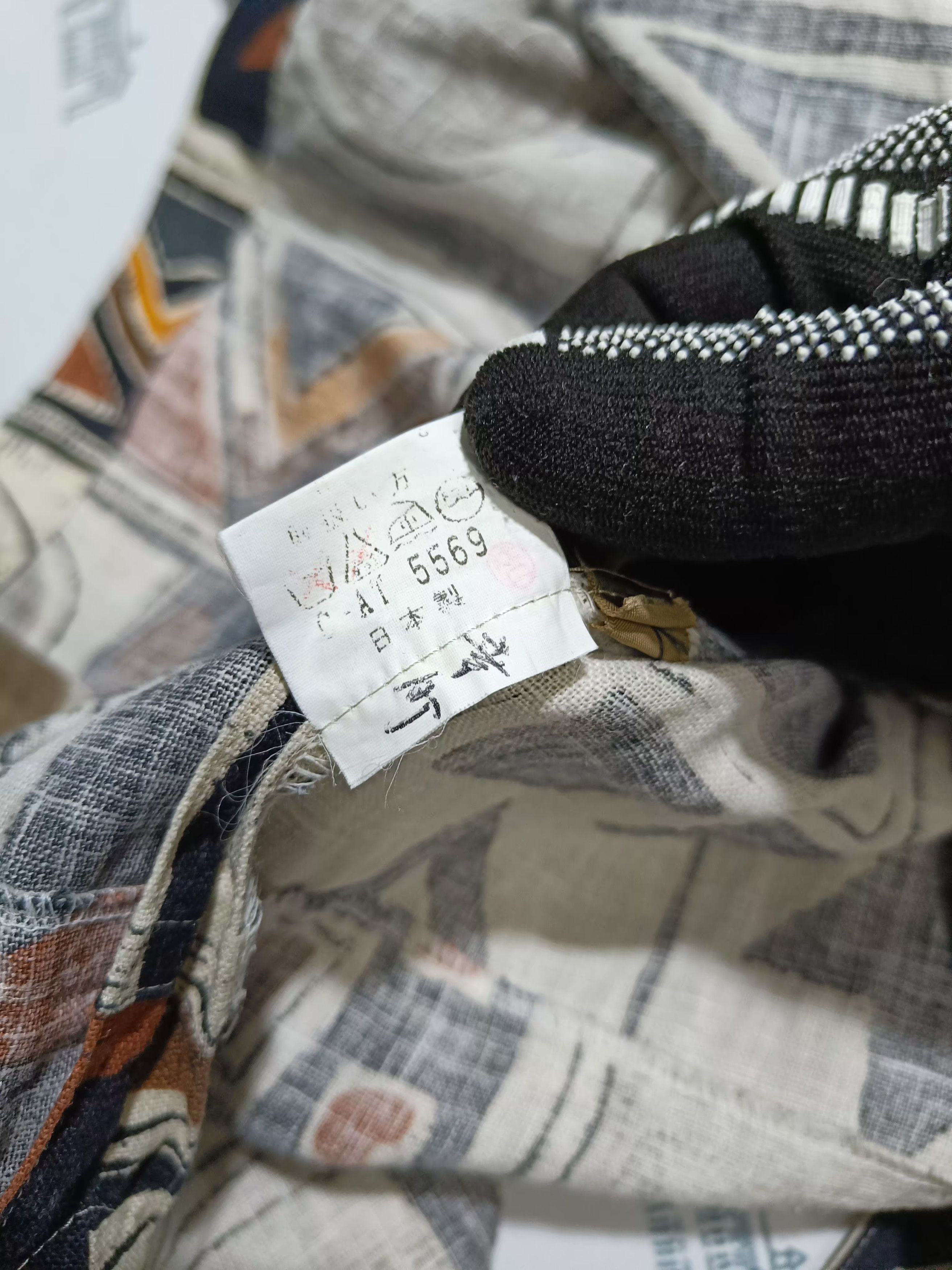 Japanese Brand Elegance Harajuku Style Weaver Canvas Outerwear Size US L / EU 52-54 / 3 - 11 Thumbnail