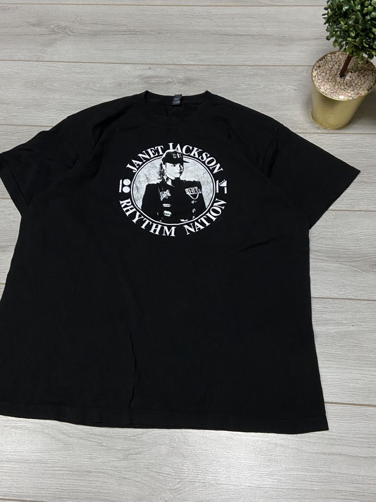 Band Tees Janet Jackson Rhythm Nation 2019 Japan Tour Size US L / EU 52-54 / 3 - 6 Thumbnail