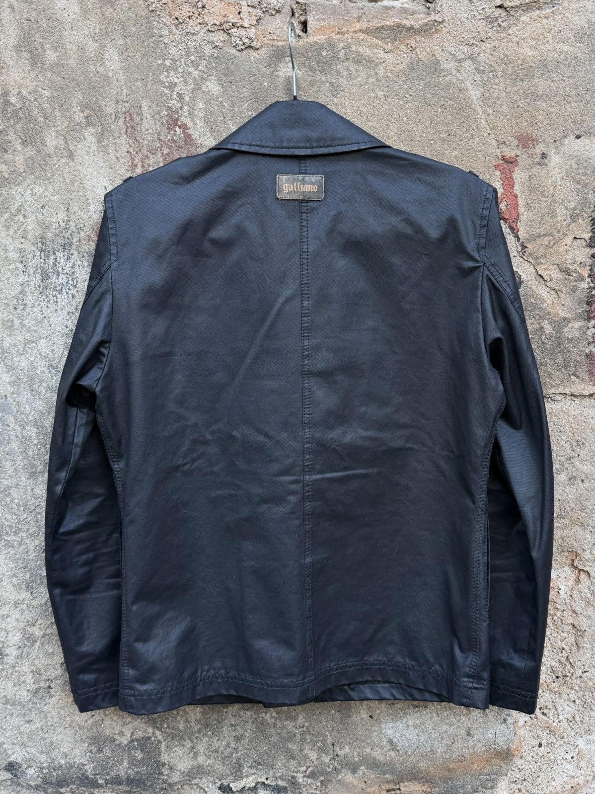 John Galliano Galliano Heavy Waxed Cotton M-65 Field Jacket FW10 Size US S / EU 44-46 / 1 - 3 Thumbnail