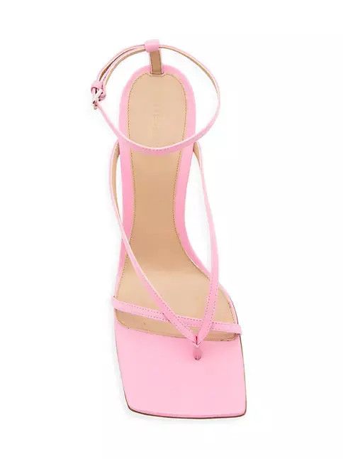 Bottega Veneta o1n1vont1224 Stretch Leather Sandals in Pink Size US 12 / IT 42 - 5 Thumbnail