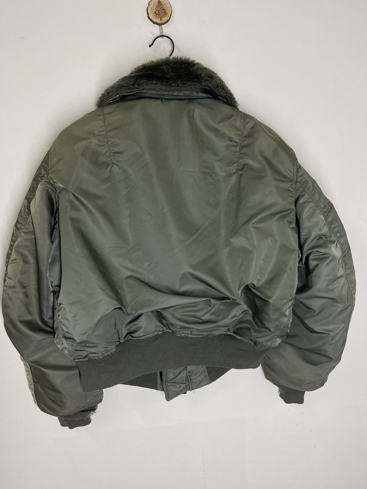 Alpha Industries VINTAGE 80’s ALPHA INDUSTRIES USA BOMBER FLYING JACKET Size US L / EU 52-54 / 3 - 4 Thumbnail