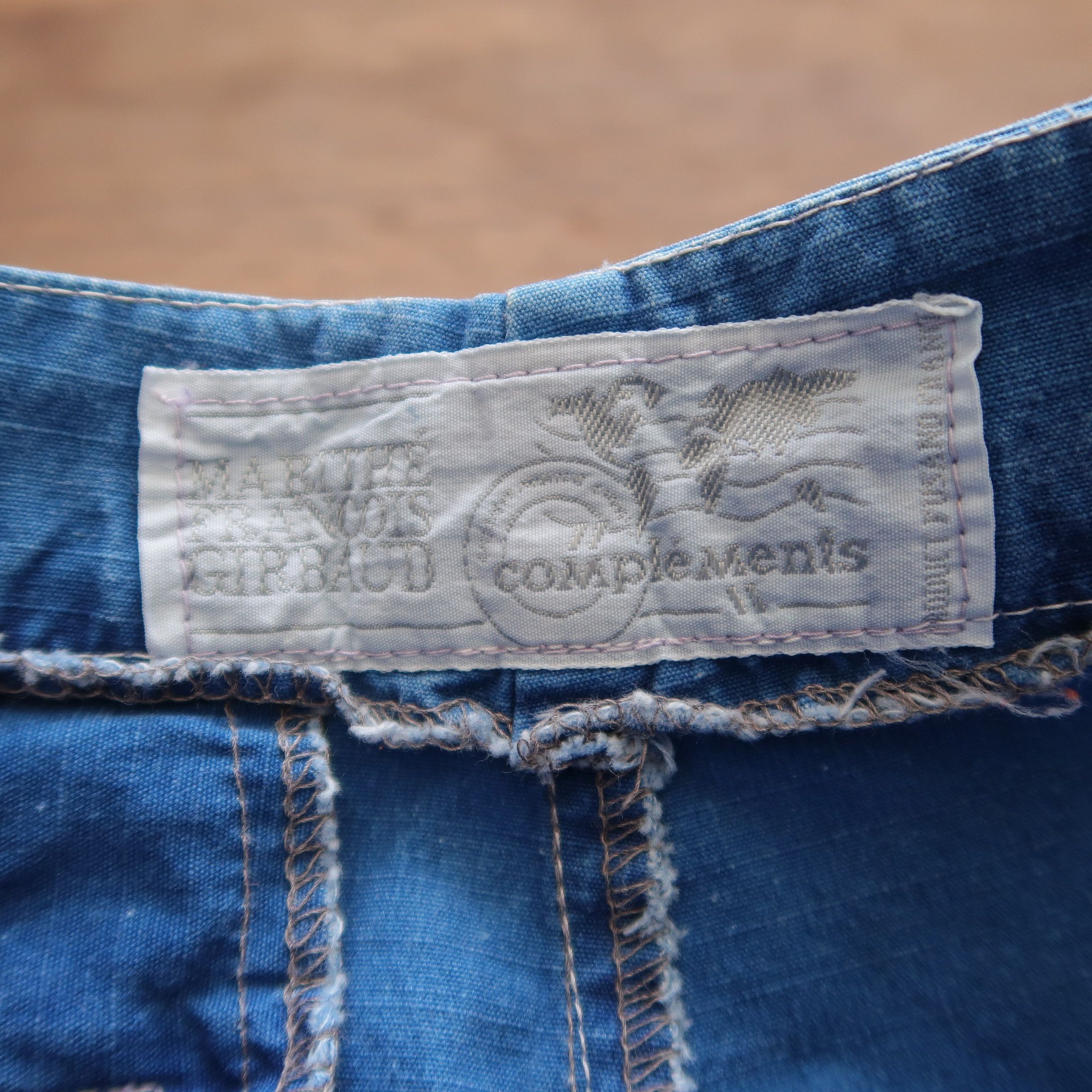 Marithe + Francois Girbaud Girbaud 80’s Les Compléments Double Layer Belted Denim Size US 32 / EU 48 - 7 Thumbnail