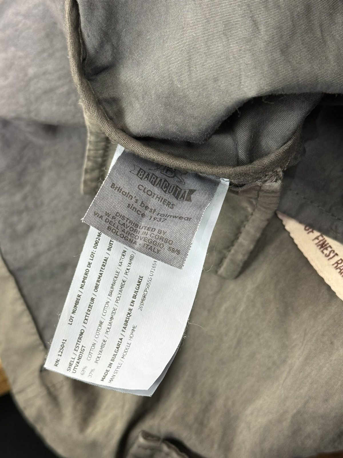 Baracuta Baracuta G10 Garment Dyed Rain Coat Grey Size 38 Size US M / EU 48-50 / 2 - 12 Thumbnail