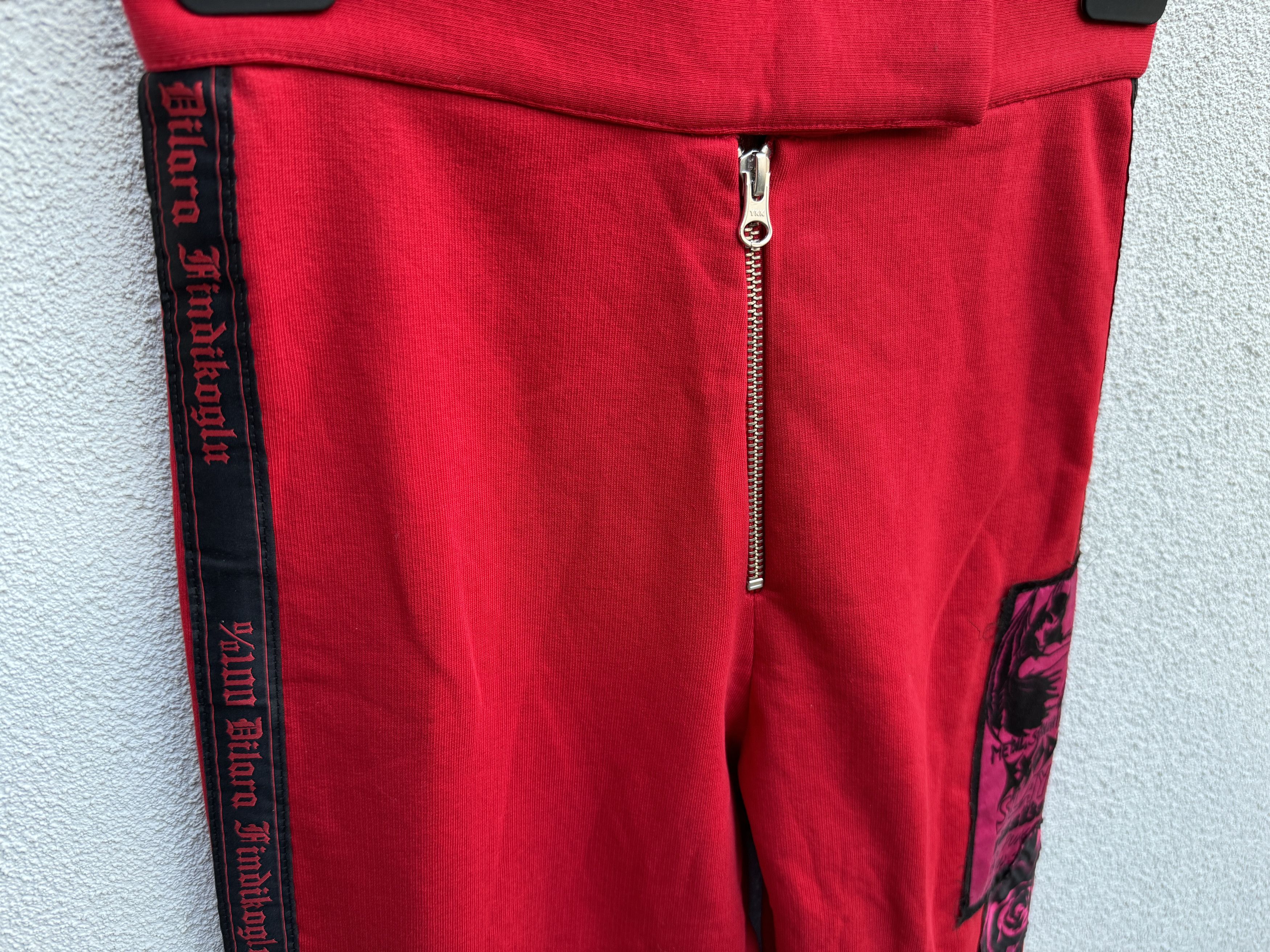 Dilara Findikoglu Dilara Findikoglu Women's Red DARK ANGEL JOGGERS Size 27" / US 4 / IT 40 - 5 Thumbnail