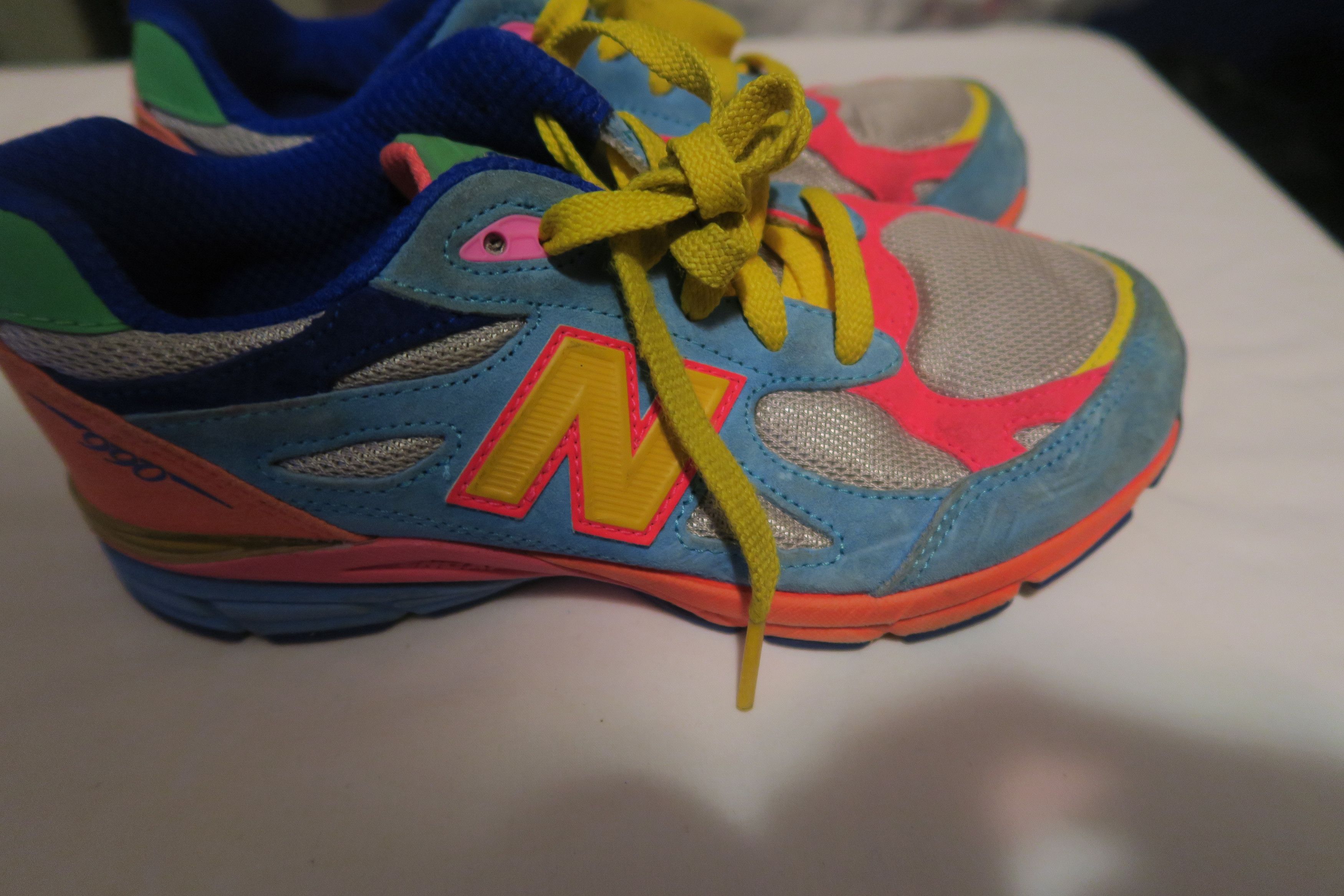 New Balance New Balance 990v3 ‘Wild Style’ Men's Size 4 Multicolor DTLR Size US 5 / EU 37 - 3 Thumbnail