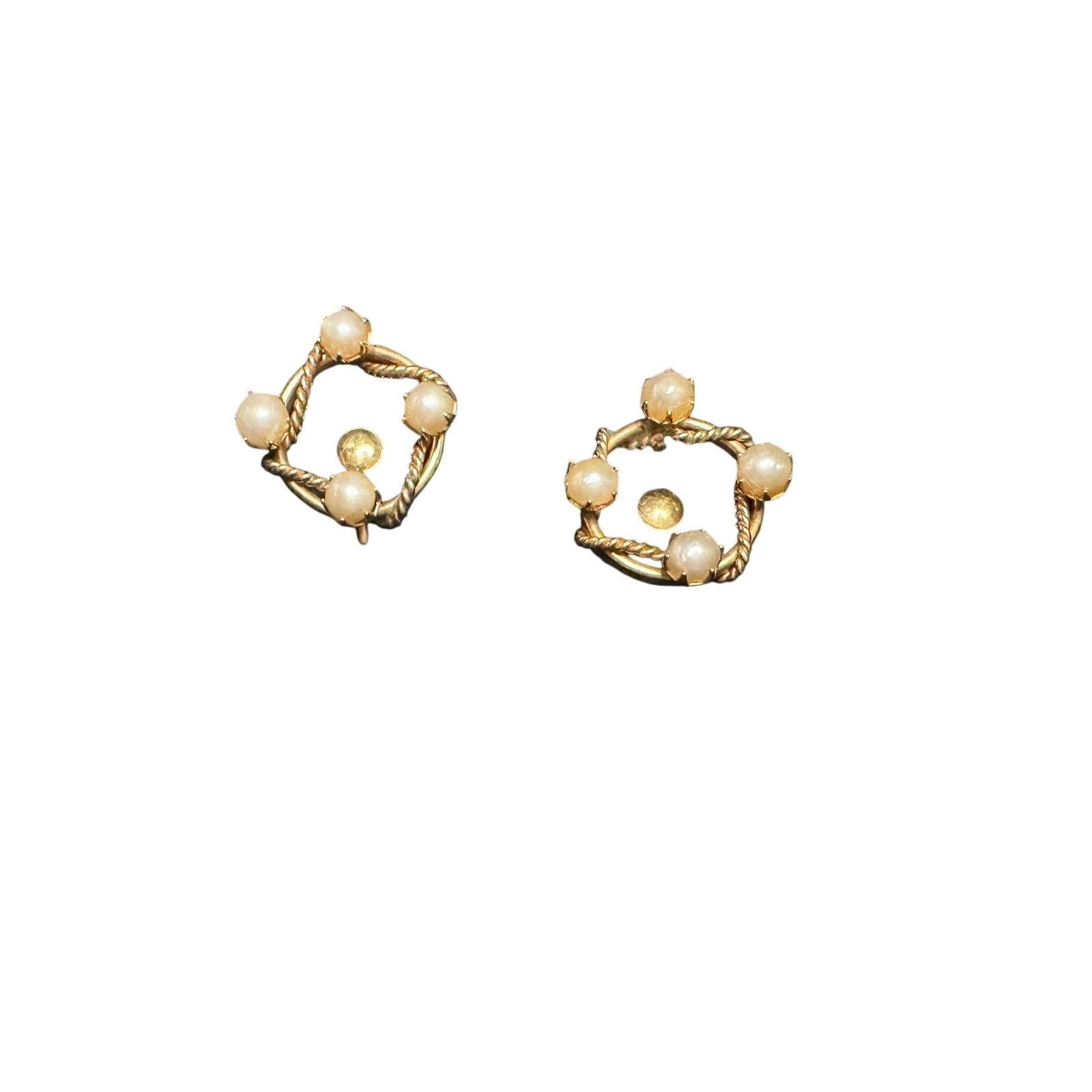 Other 1950's Henry Griffith & Sons Gold Filled Screw back Earrings Size ONE SIZE - 12 Thumbnail
