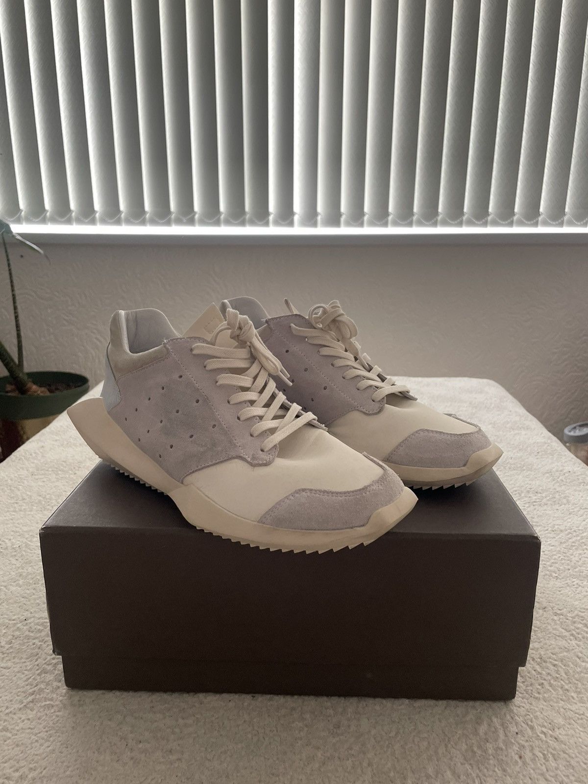 Adidas × Rick Owens × Rick Owens Drkshdw Rick Owens x Adidas Tech Runner Size US 8 / EU 41 - 2 Thumbnail