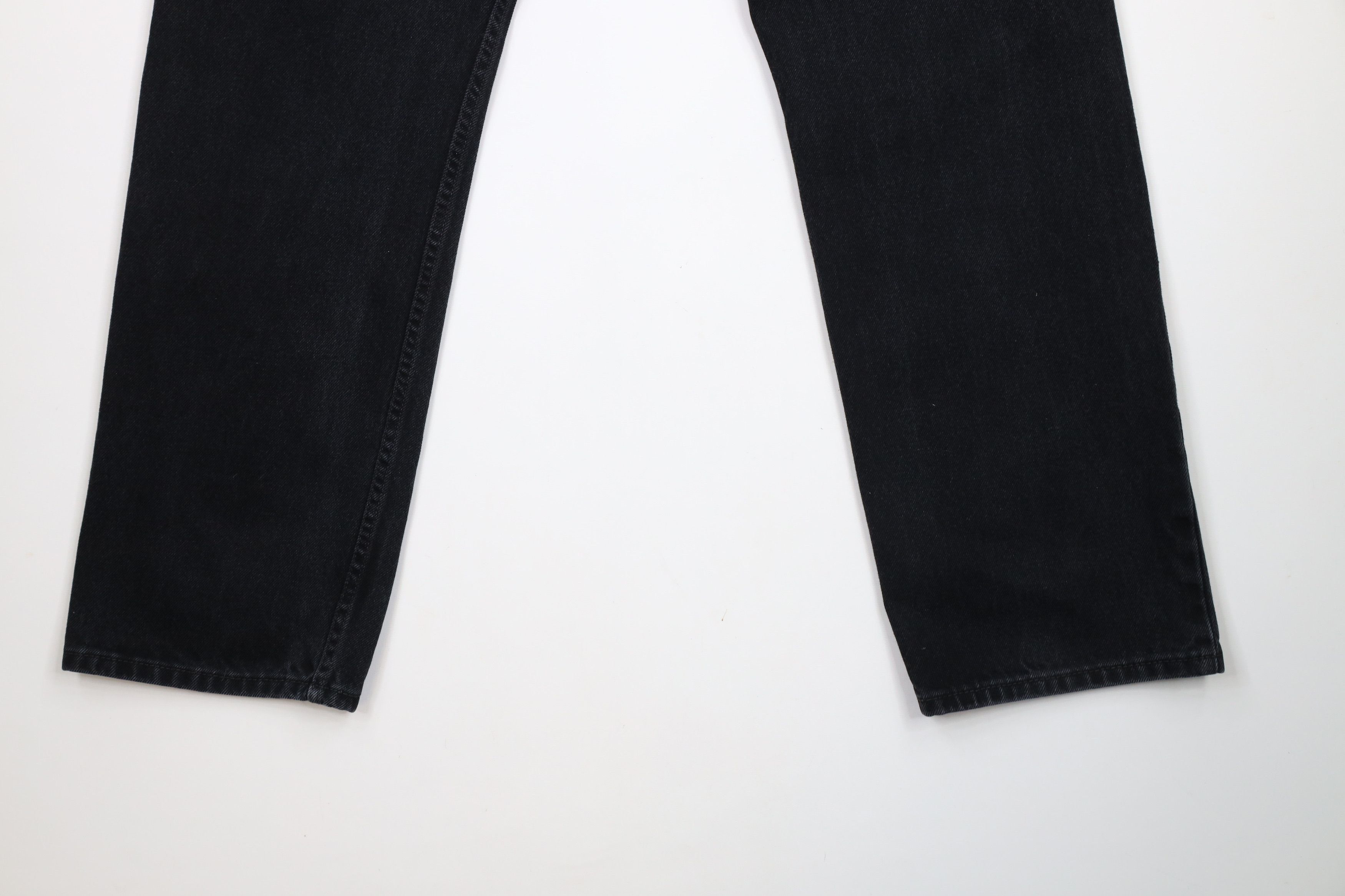 Levi's × Vintage Vintage Y2K Levis 505 Regular Fit Denim Jeans Black Cotton Size US 38 / EU 54 - 11 Thumbnail