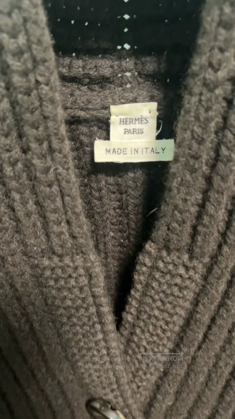 Hermes Hermes Knitted sweater coat Size XS / US 0-2 / IT 36-38 - 1 Thumbnail