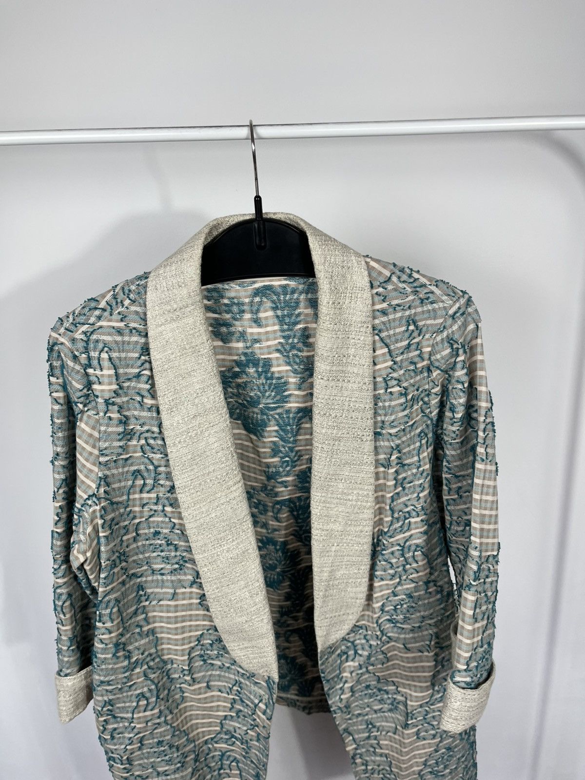 Other Tendresses Made in Italy Pattern Long Jacket 46 Size M / US 6-8 / IT 42-44 - 8 Thumbnail