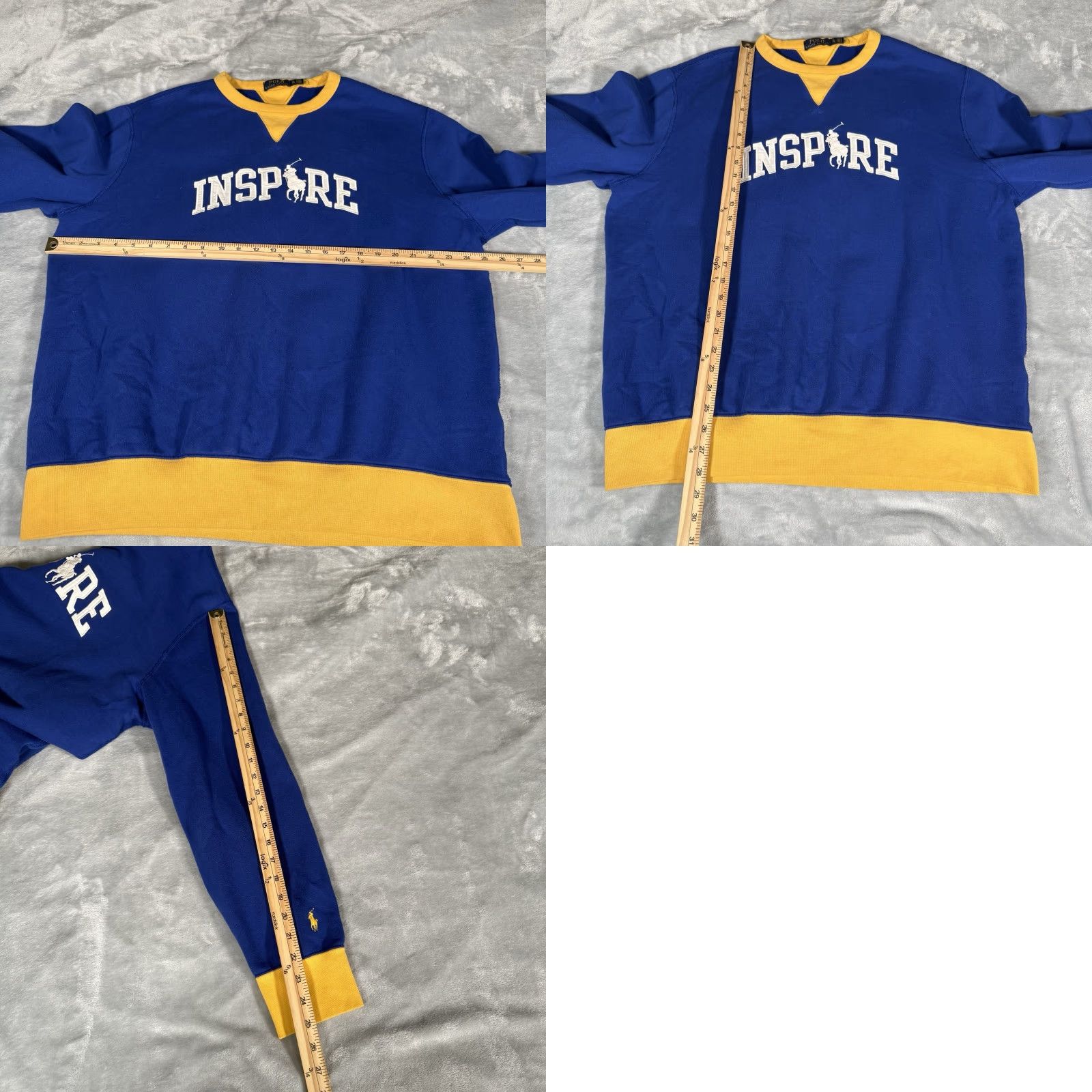 Polo Ralph Lauren Polo Ralph Lauren Sweatshirt Mens XL Embroidered Blue Inspire Crewneck Size US XL / EU 56 / 4 - 8 Thumbnail