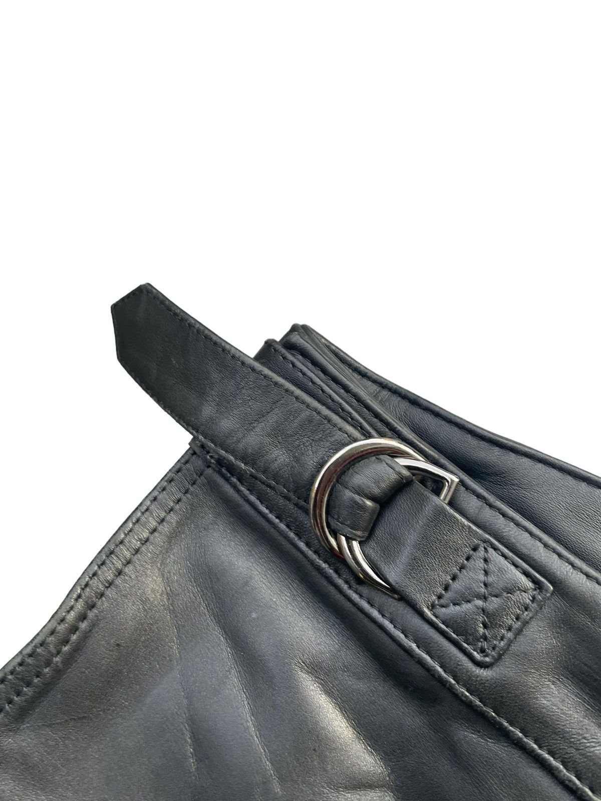 If Six Was Nine × Japanese Brand × Leather Vintage Nankai Leather Pant Size US 32 / EU 48 - 6 Thumbnail