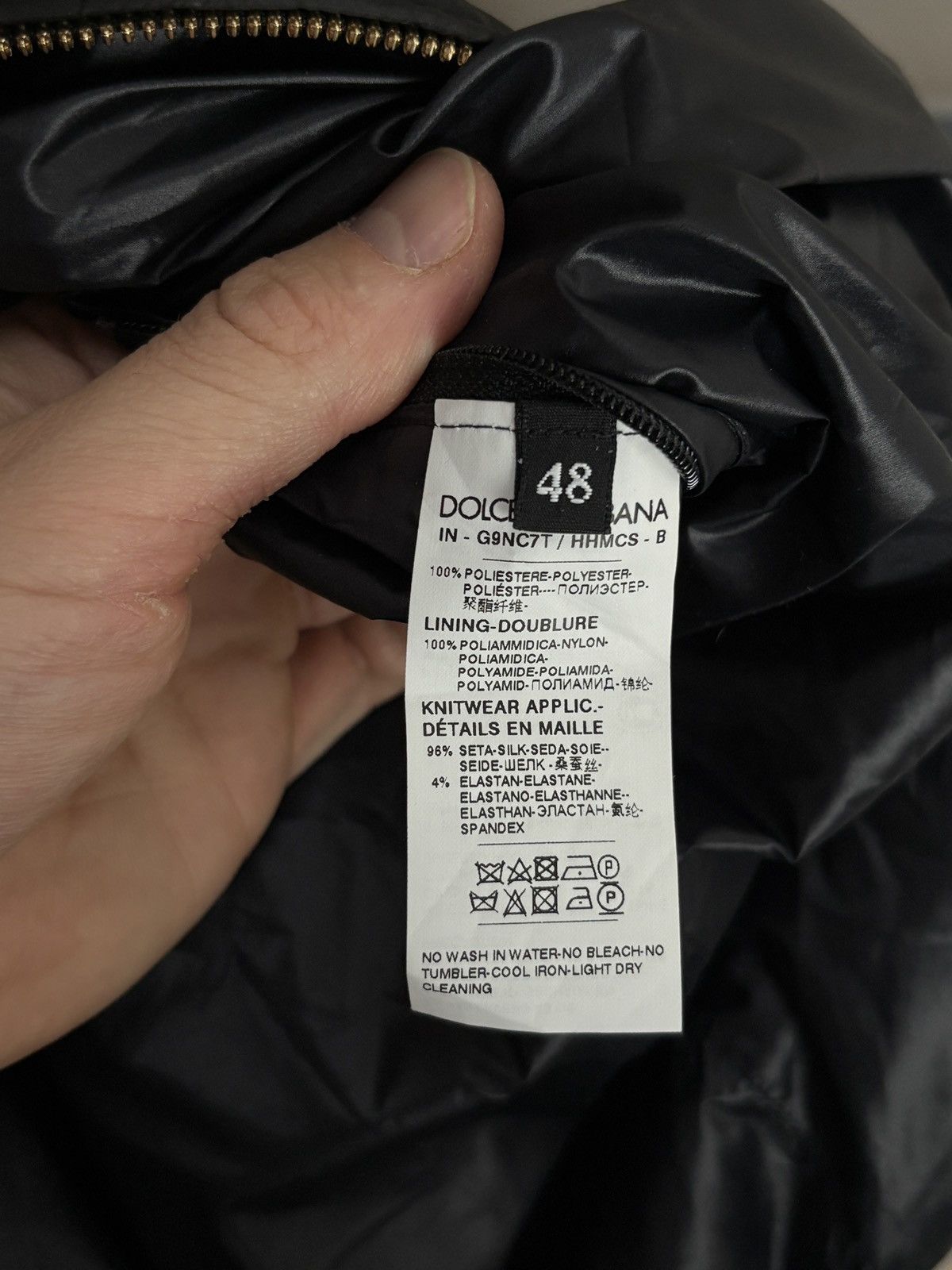 Dolce & Gabbana Dolce & Gabbana Year Of The Pig Rare Bomber Jacket Vintage Size US M / EU 48-50 / 2 - 9 Thumbnail