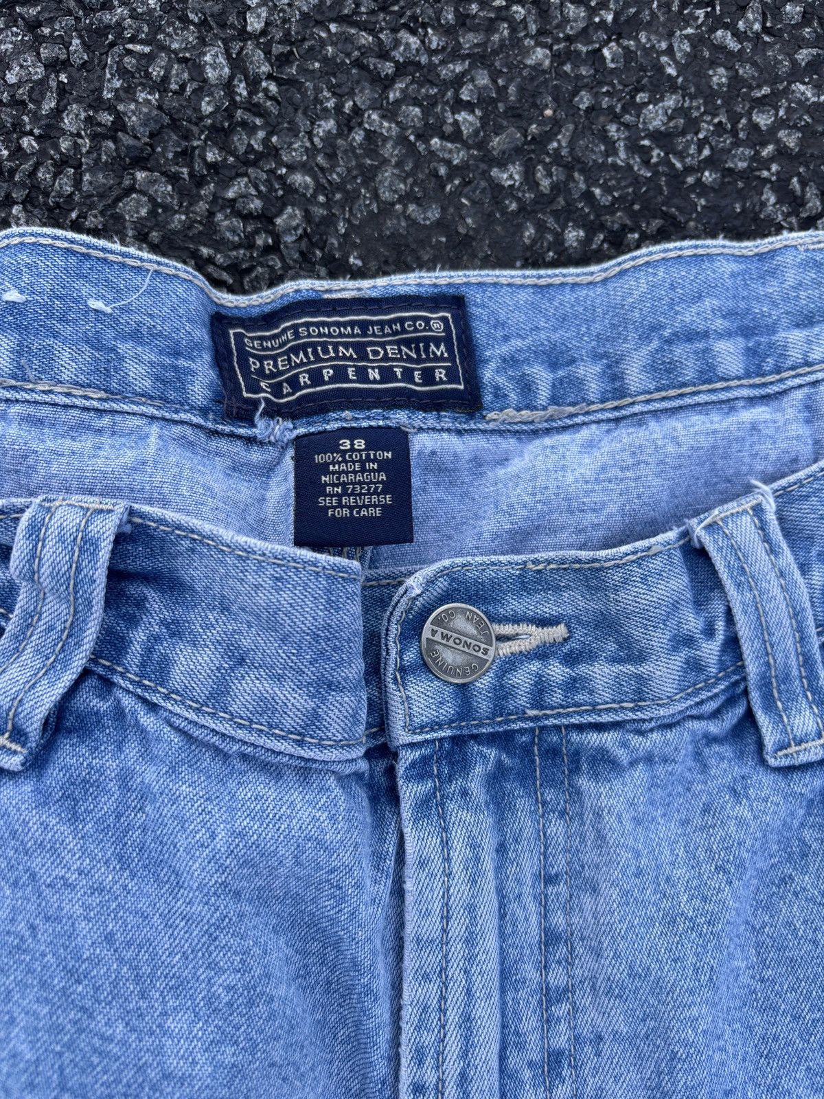 Sonoma Paint Splattered Carpenter Jorts Size US 38 / EU 54 - 3 Thumbnail