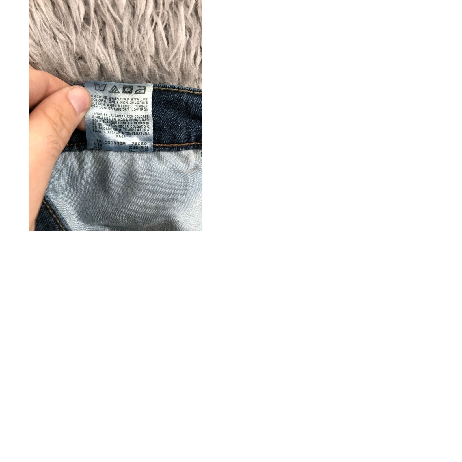 Lee Lee Jeans Regular Straight Mens Mid Rise Medium Wash Blue 38x29 5-Pocket Denim Cotton Blend Belt Loops Classic Fit Vintage No N/A Size US 38 / EU 54 - 9 Thumbnail