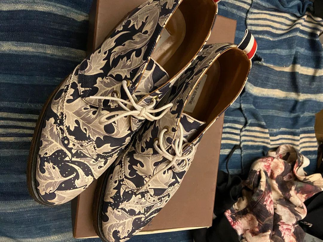 Thom Browne thom browne limited edition patterned leather boots Size US 9.5 / EU 42-43 - 1 Thumbnail