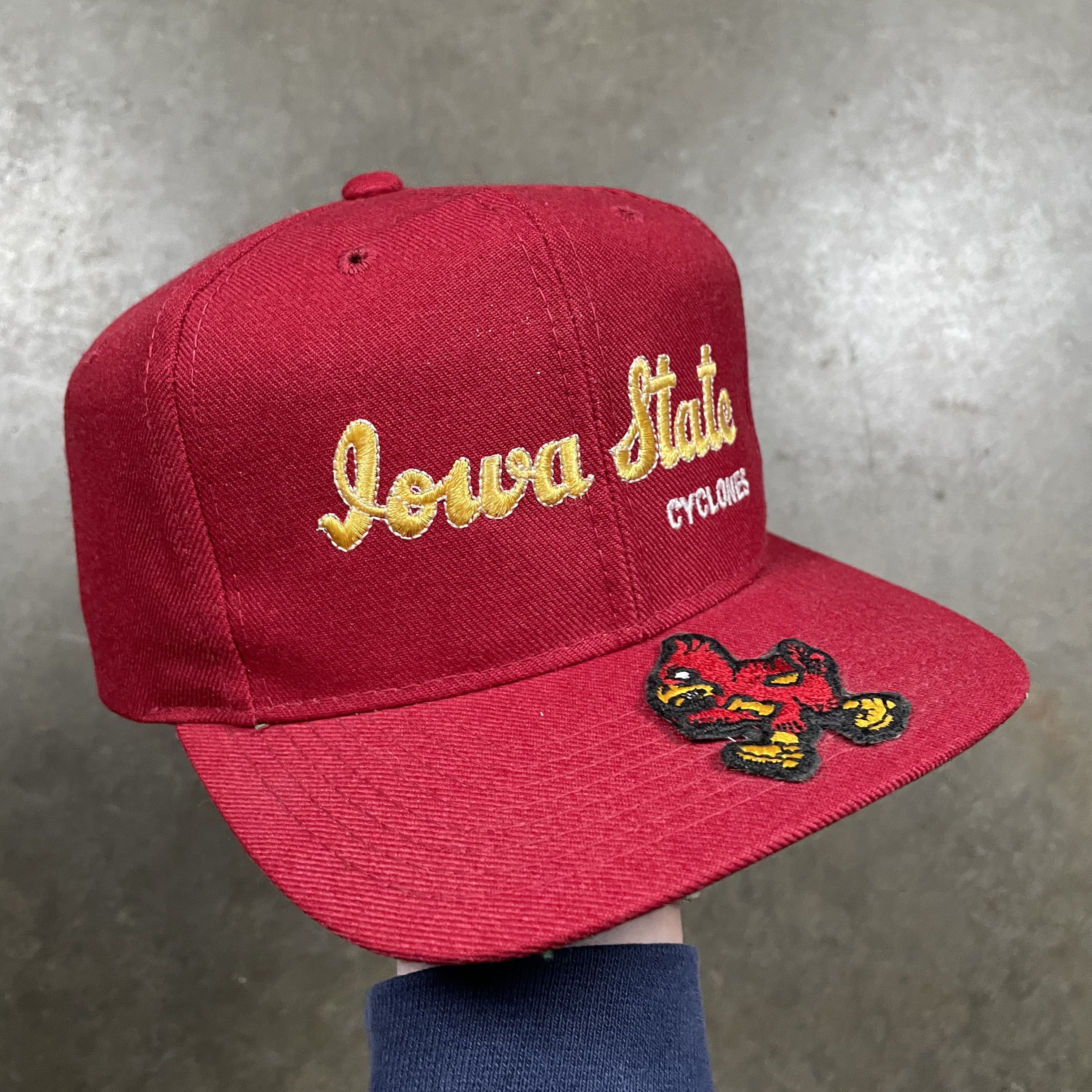 The Game × Vintage Vintage Iowa State Cyclones Script Snapback Hat ISU Patch Size ONE SIZE - 3 Thumbnail