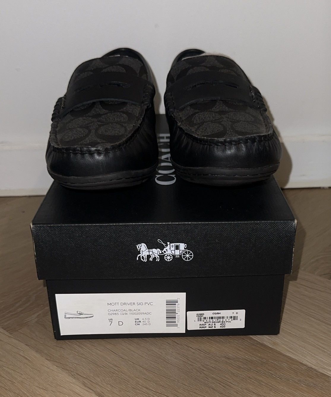 Coach Mens coach loafers Size US 7 / EU 40 - 9 Thumbnail