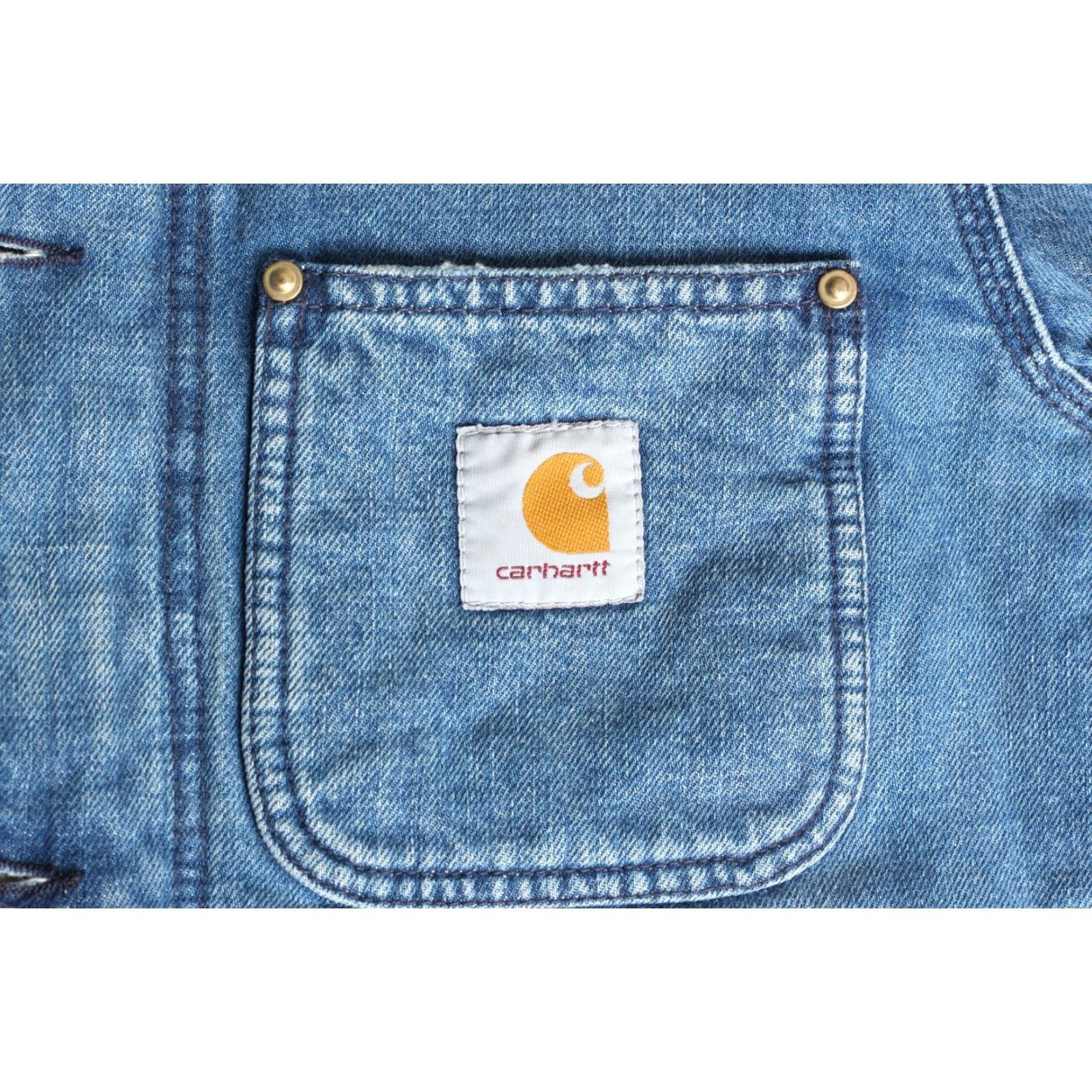 Carhartt Wip Carhartt WIP PHOENIX COAT Denim Jacket Men Size S Sherpa Lined Blue MJ6153 Size US S / EU 44-46 / 1 - 5 Thumbnail