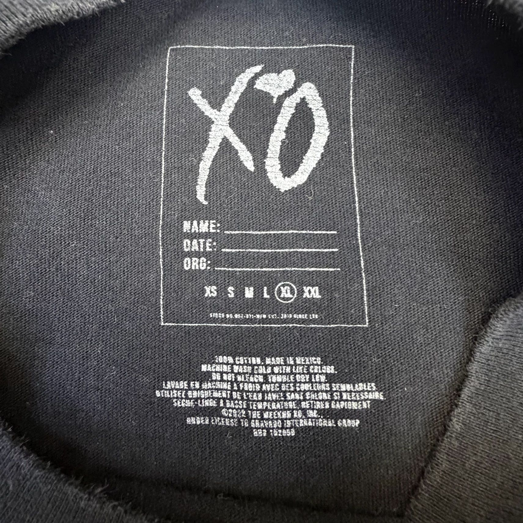 Vintage VINTAGE The Weeknd XO Shirt Mens XL Black After Hours Til Dawn Tour 2022 Graphic Tee Size US XL / EU 56 / 4 - 5 Thumbnail