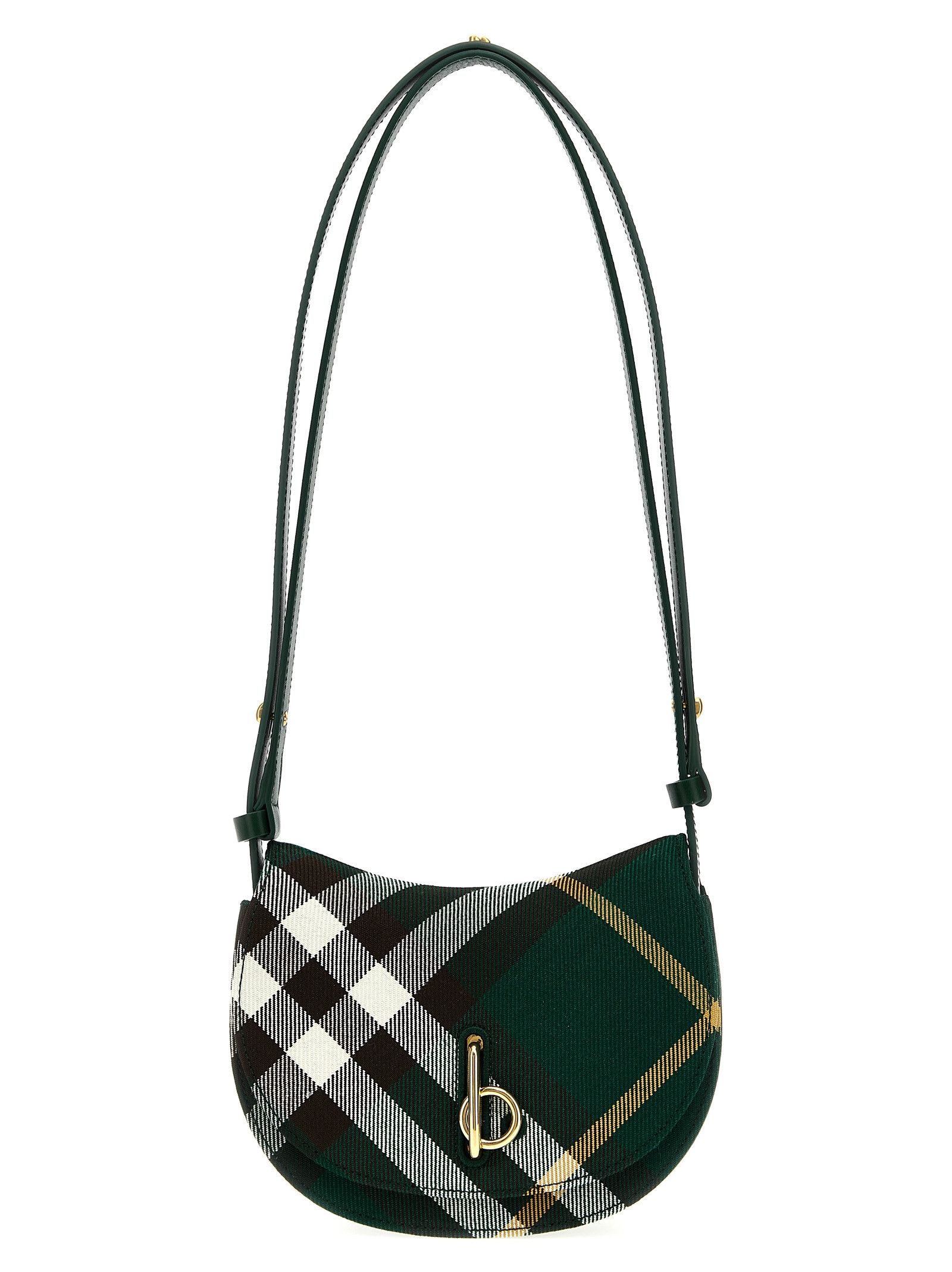 Burberry 'rocking Horse' Mini Shoulder Bag in Green, Women's