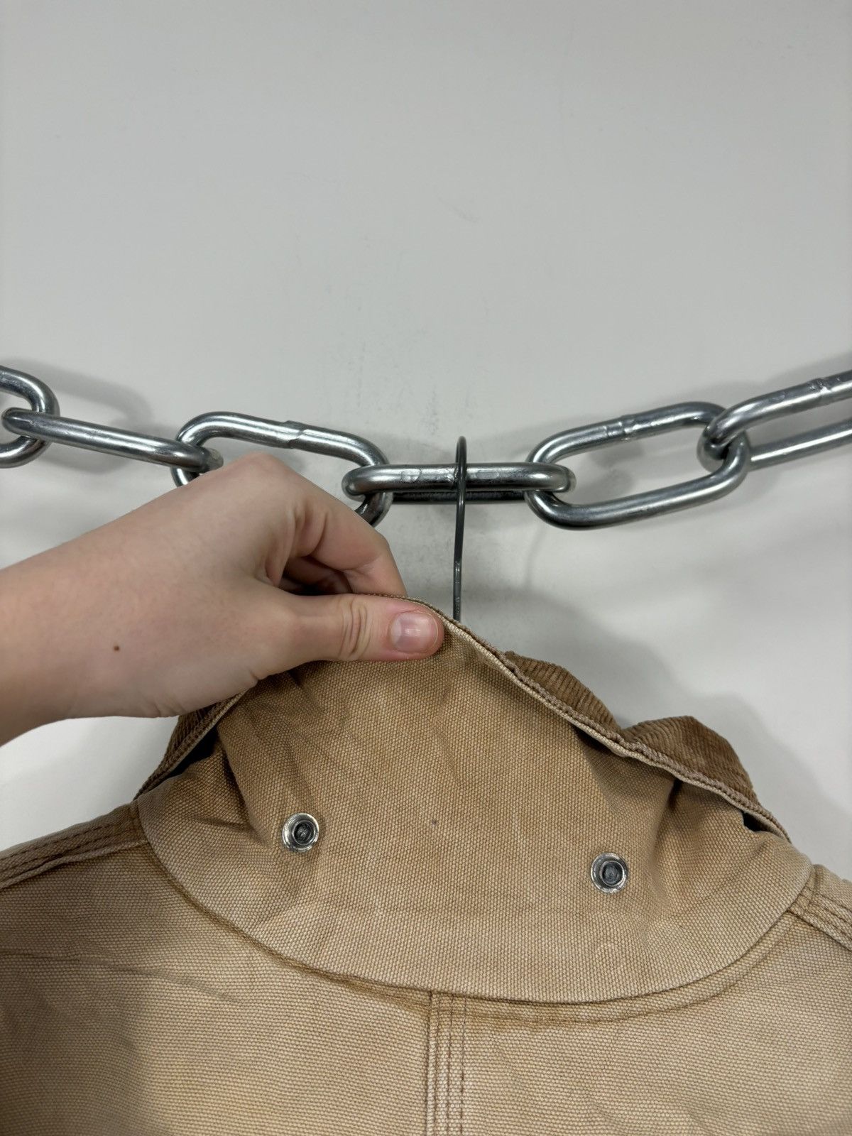 Carhartt Vintage 90s Carhartt USA Made Faded Hype Boxy Cropped Jacket Size US L / EU 52-54 / 3 - 21 Thumbnail