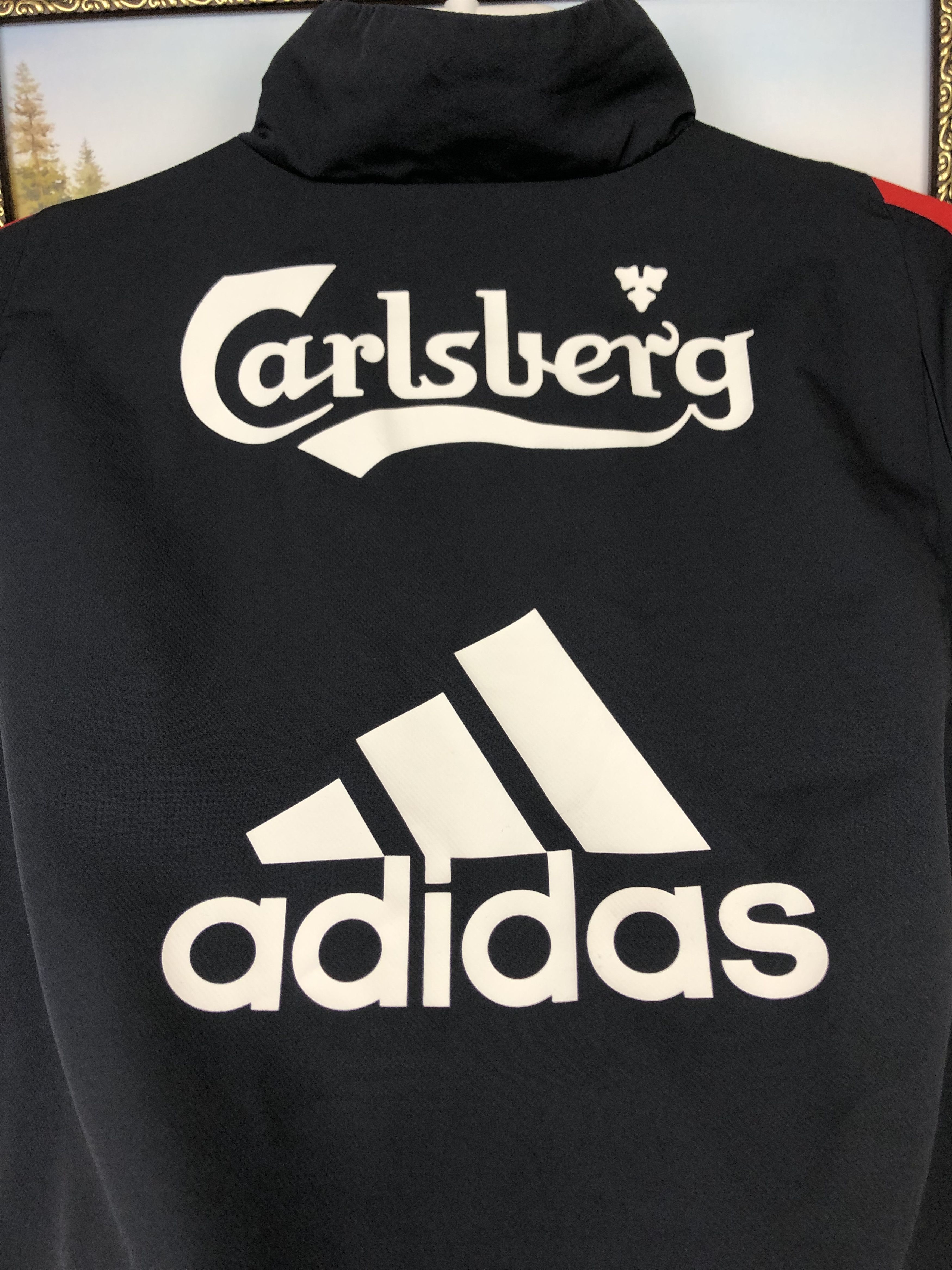 Adidas Vintage Liverpool Football Jacket Soccer Track Top Hype Size US S / EU 44-46 / 1 - 16 Thumbnail