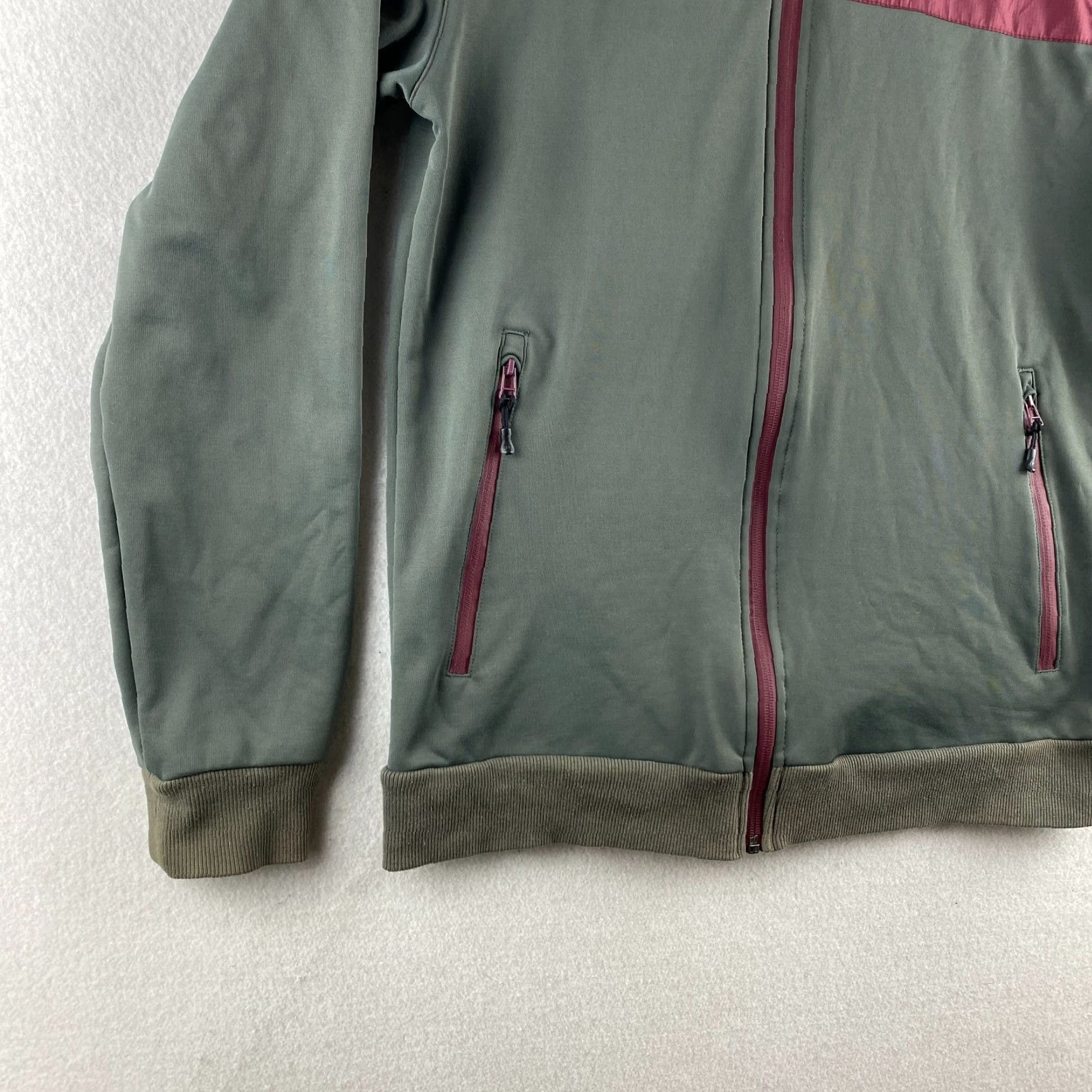 Vintage DC Hoodie Mens Small S Gray Full Zip Fleece Softshell Adjustable Hood Pockets Size US S / EU 44-46 / 1 - 5 Thumbnail