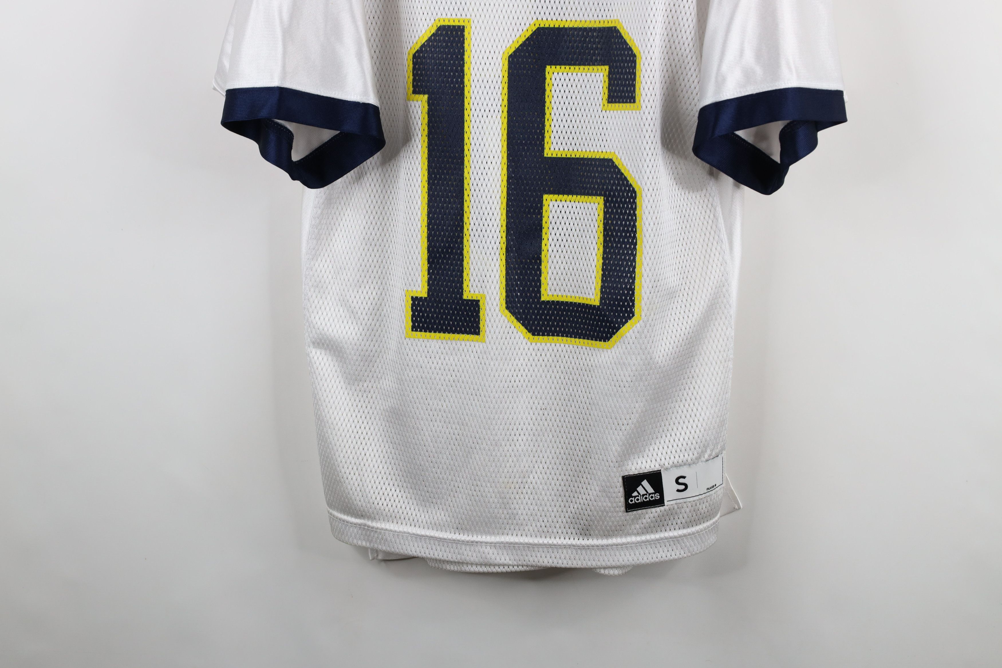 Adidas × Vintage Vintage Adidas Robinson University of Michigan Jersey Size US S / EU 44-46 / 1 - 3 Thumbnail