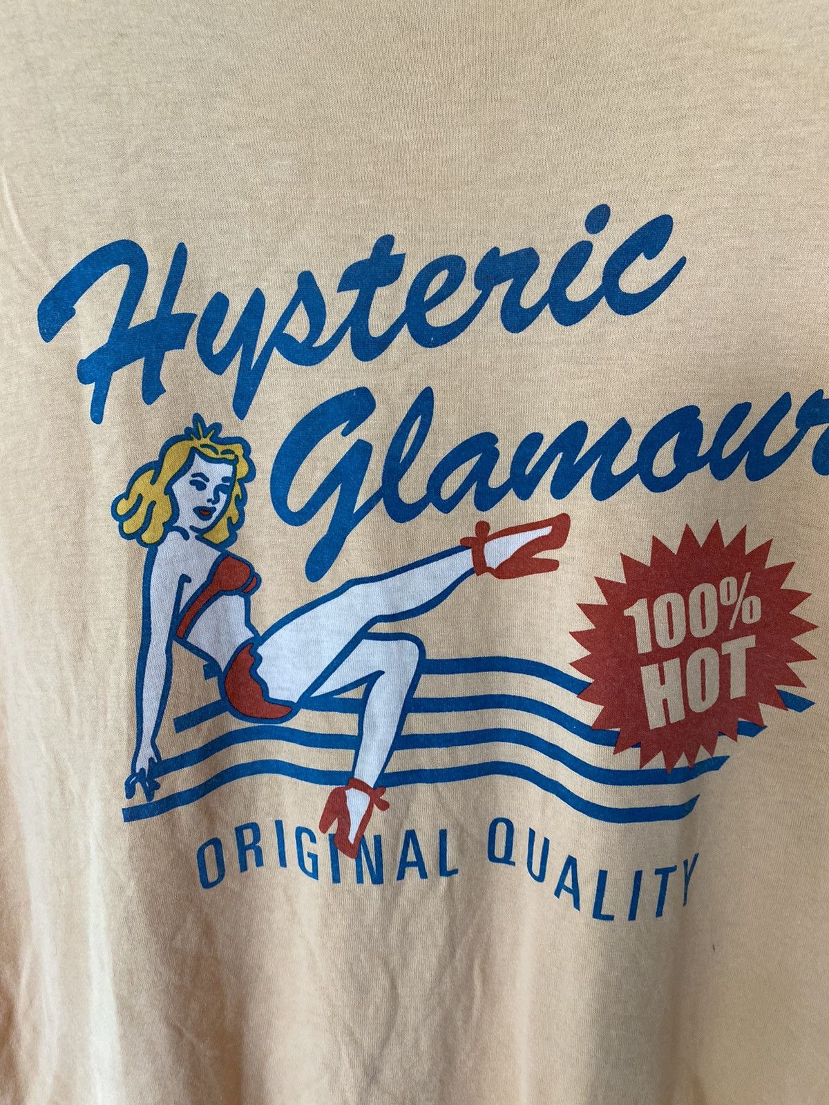 Hysteric Glamour Hysteric Glamour 100% pinup tee Size US M / EU 48-50 / 2 - 4 Thumbnail