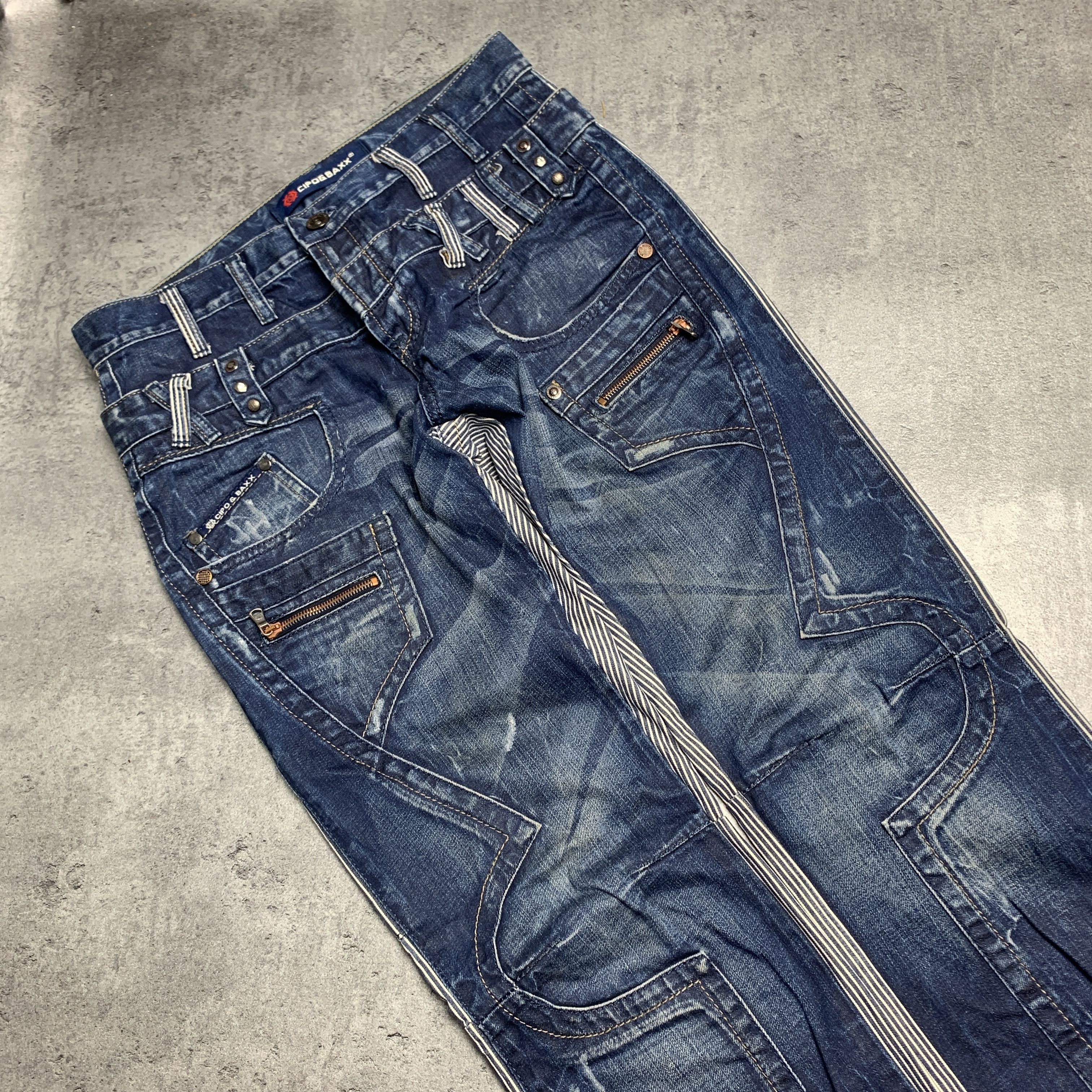 Other Cipo&Baxx crazy avant garde jeans - W32L32 Size US 32 / EU 48 - 4 Thumbnail