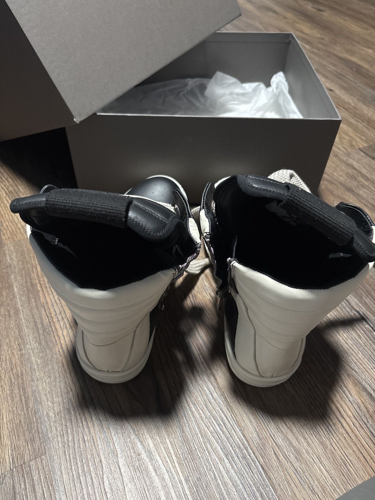 Rick Owens Rick Owens Jumbo Lace Geobaskets Size US 11 / EU 44 - 4 Thumbnail