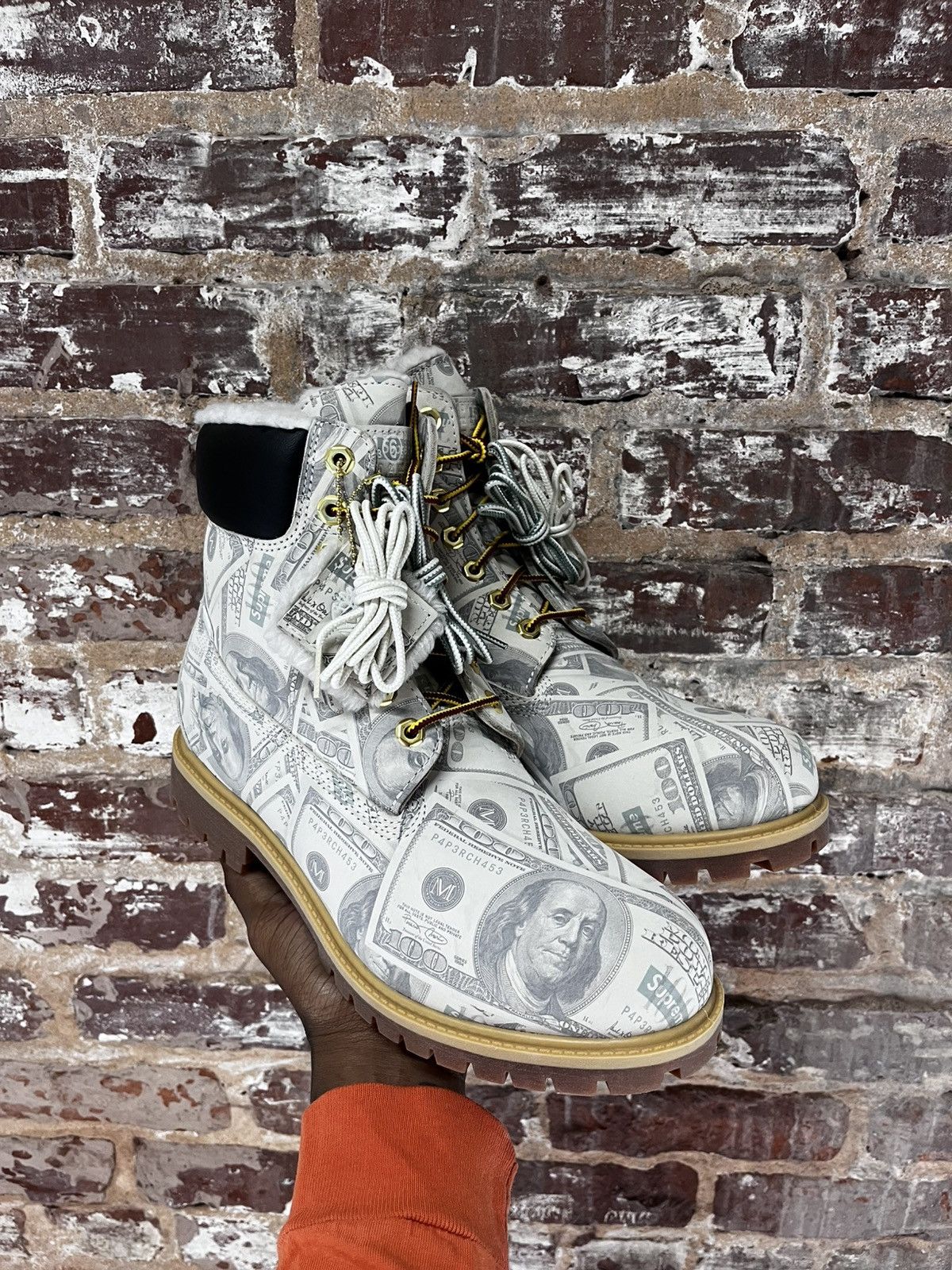 Maison Margiela × Supreme Timberland 6" Premium Waterproof Boot Size US 8 / EU 41 - 2 Thumbnail