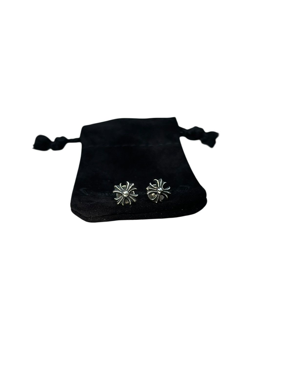Chrome Hearts CH Plus Studs Silver Size ONE SIZE - 1 Thumbnail