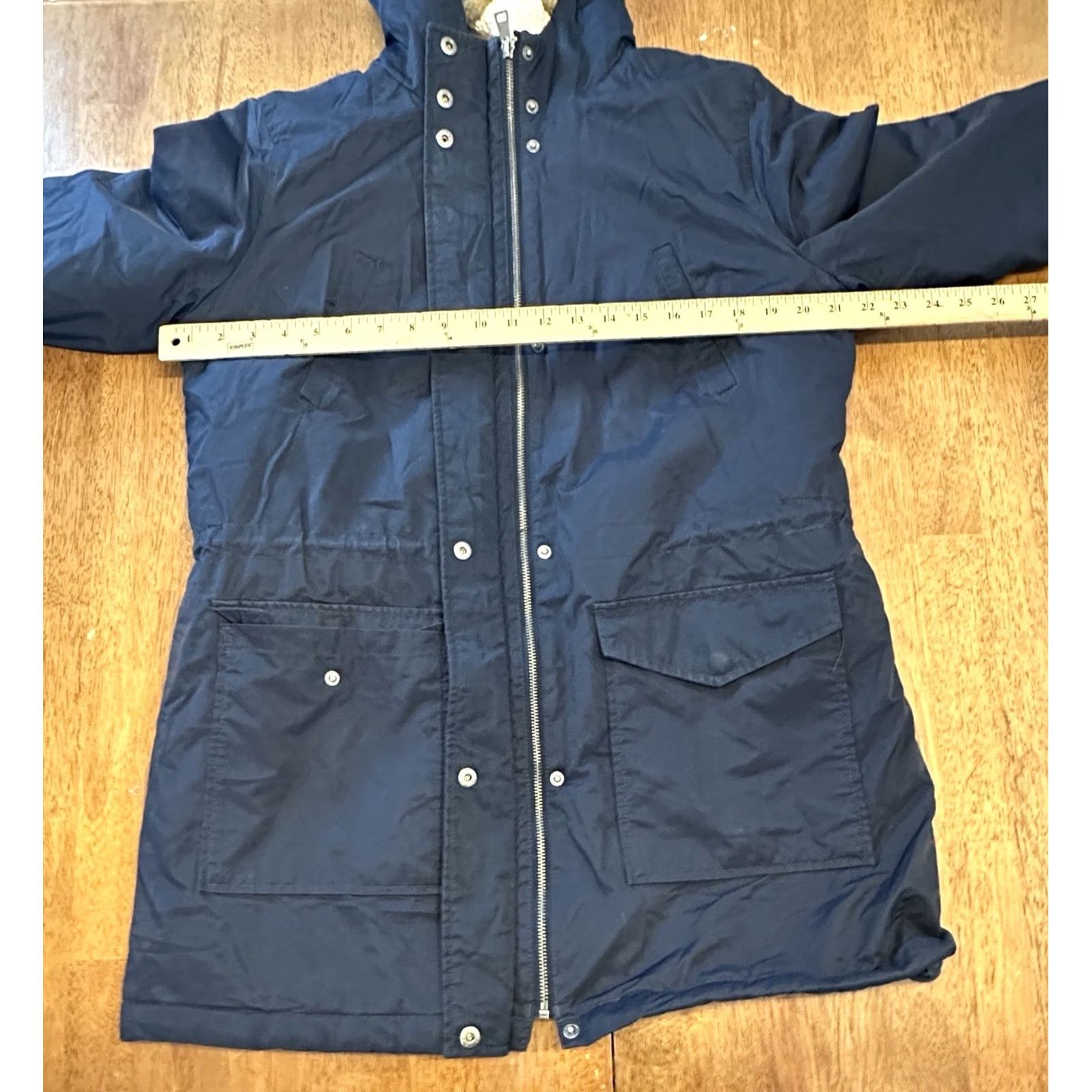 Levi's Levis Women’s Sherpa Lined Full Zip Jacket Black Large Hooded Size L / US 10 / IT 46 - 6 Thumbnail