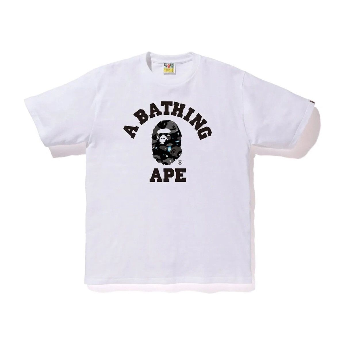 Bape BAPE Space Camo College Tee Size US XXL / EU 58 / 5 - 1 Thumbnail