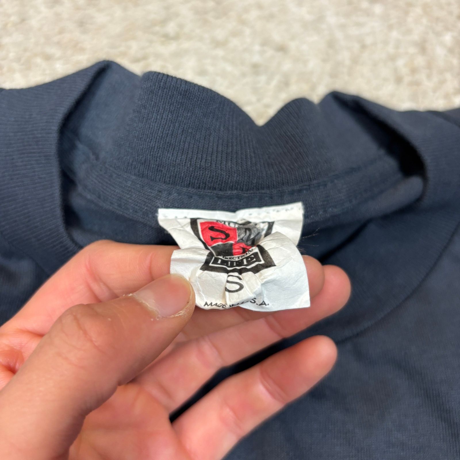 Vintage Vintage 90s SMP Skateboarding STP Parody Logo T Shirt Small Size US S / EU 44-46 / 1 - 5 Thumbnail