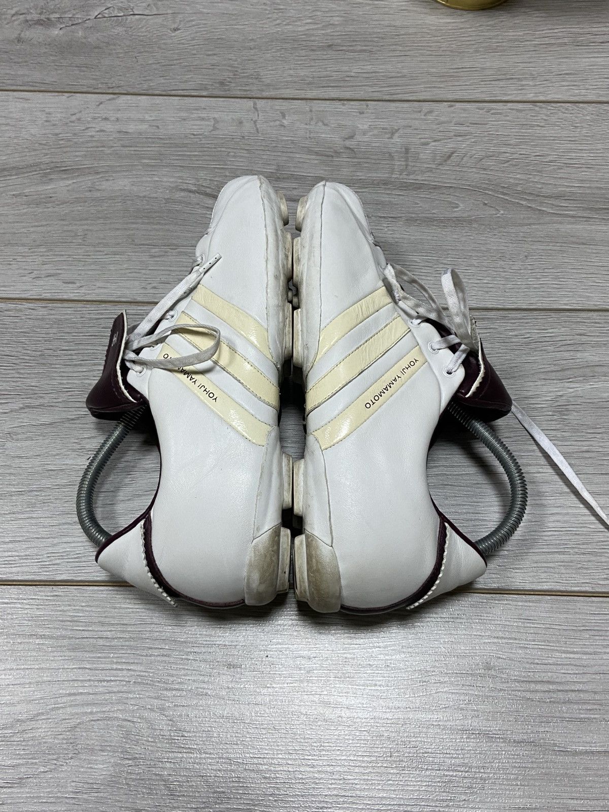 Yohji Yamamoto Y-3 Yohji vintage leather boots trainers sneakers shoes Size US 7.5 / EU 40-41 - 11 Thumbnail