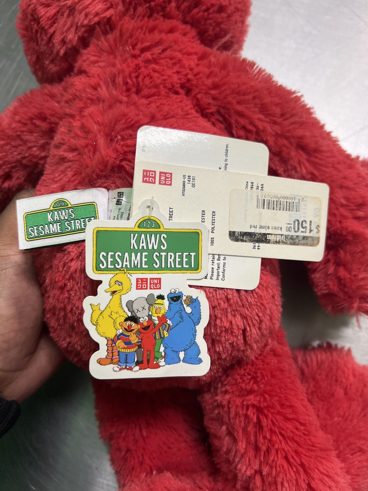 Kaws Elmo Sesame Street X Kaws Size ONE SIZE - 2 Thumbnail