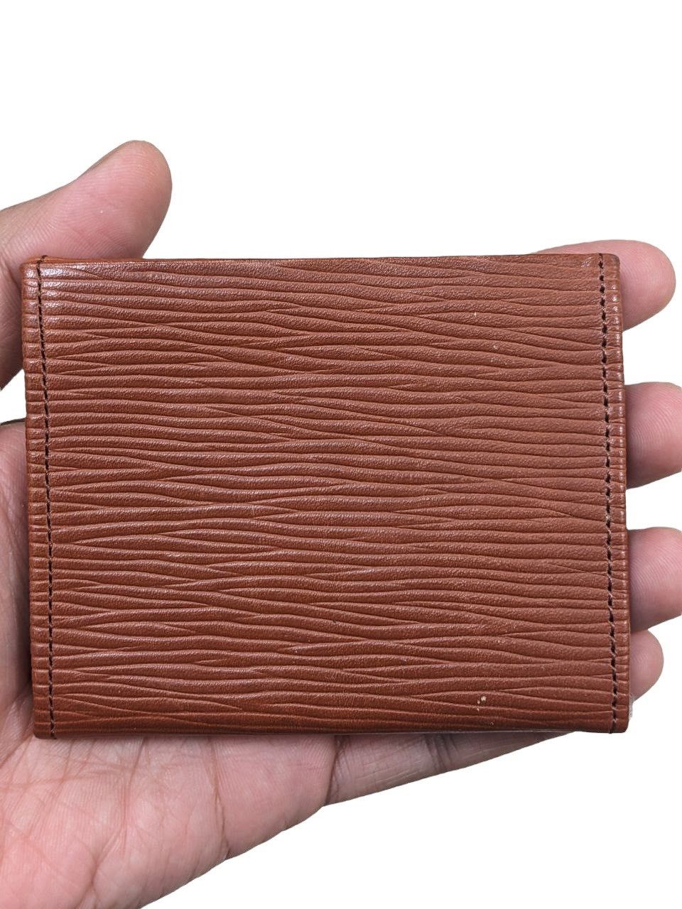 Issey Miyake ISSEY MIYAKE STUDIO BROWN FOLDABLE COIN PURSE UNISEX Size ONE SIZE - 2 Thumbnail
