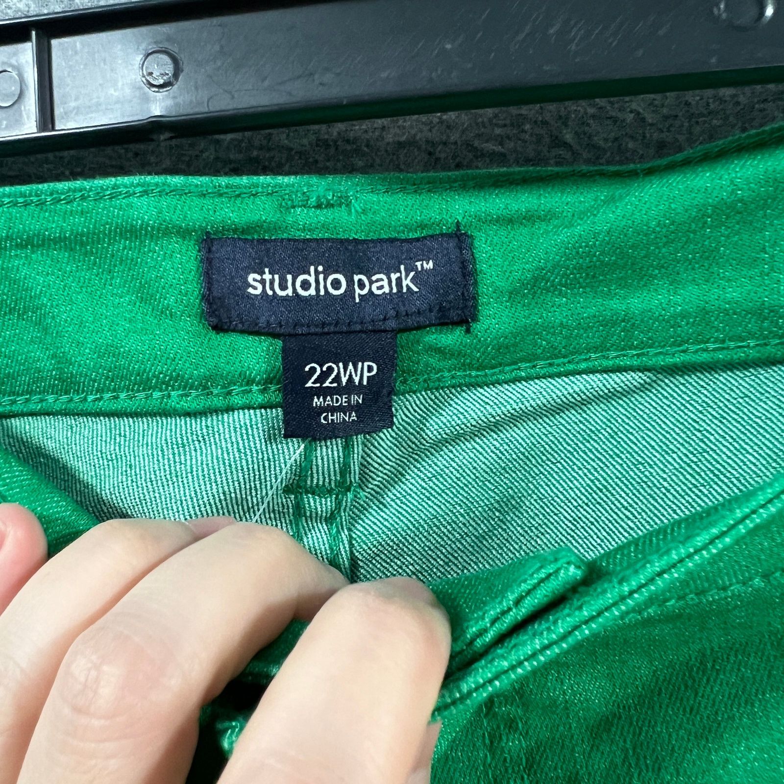 Other Studio Park x Jane Treacy Petite Twill Kick Flare Cropped Size 22" - 3 Thumbnail