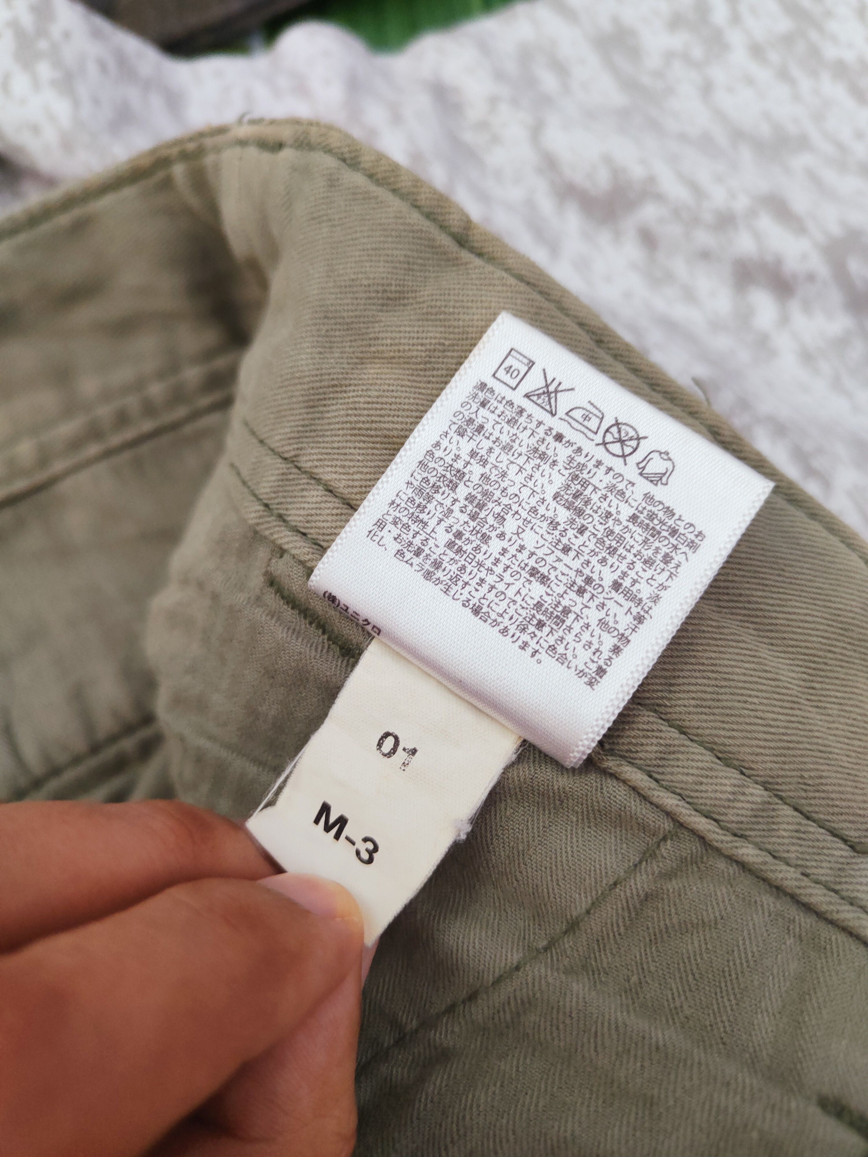 Japanese Brand Uniqlo Green Faded Multipocket Tactical Cargo Pants #W910 Size US 36 / EU 52 - 14 Thumbnail