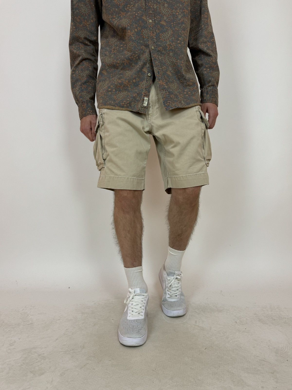 Vintage Polo Ralph Lauren Vintage Cargo Shorts Mens Size 35 Size US 35 - 4 Thumbnail