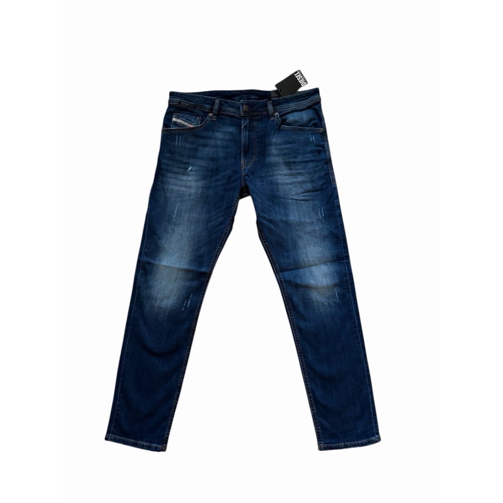 Diesel Diesel Mens Thommer Slim Jeans RB074 Blue $250 Size 34/32 Size US 34 / EU 50 - 1 Thumbnail